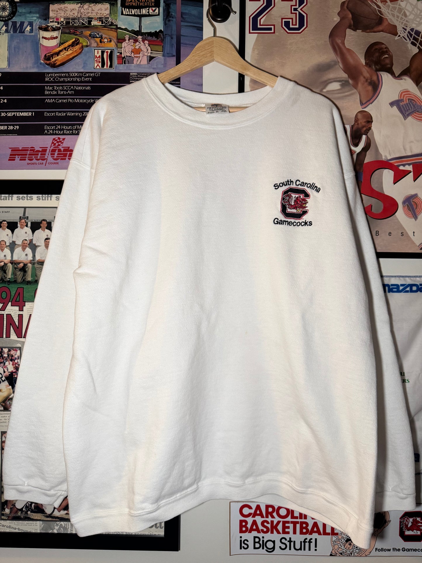 90s S.Carolina Pocket Logo Crewneck