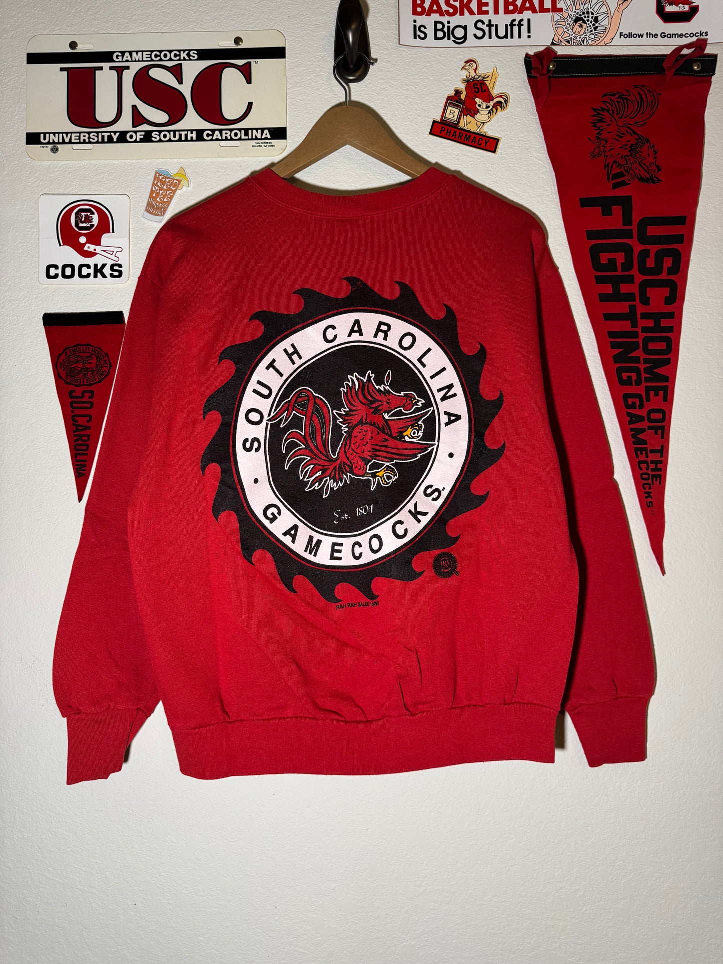 90s Gamecock Circle Saw Crewneck