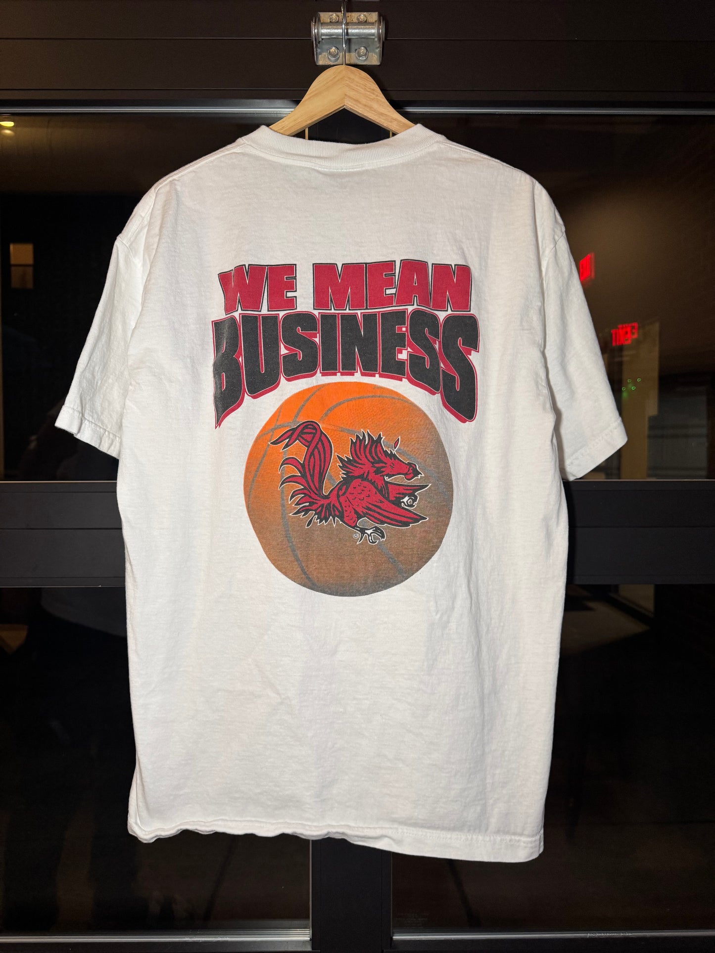 90s We Mean Business Basketball Tee
