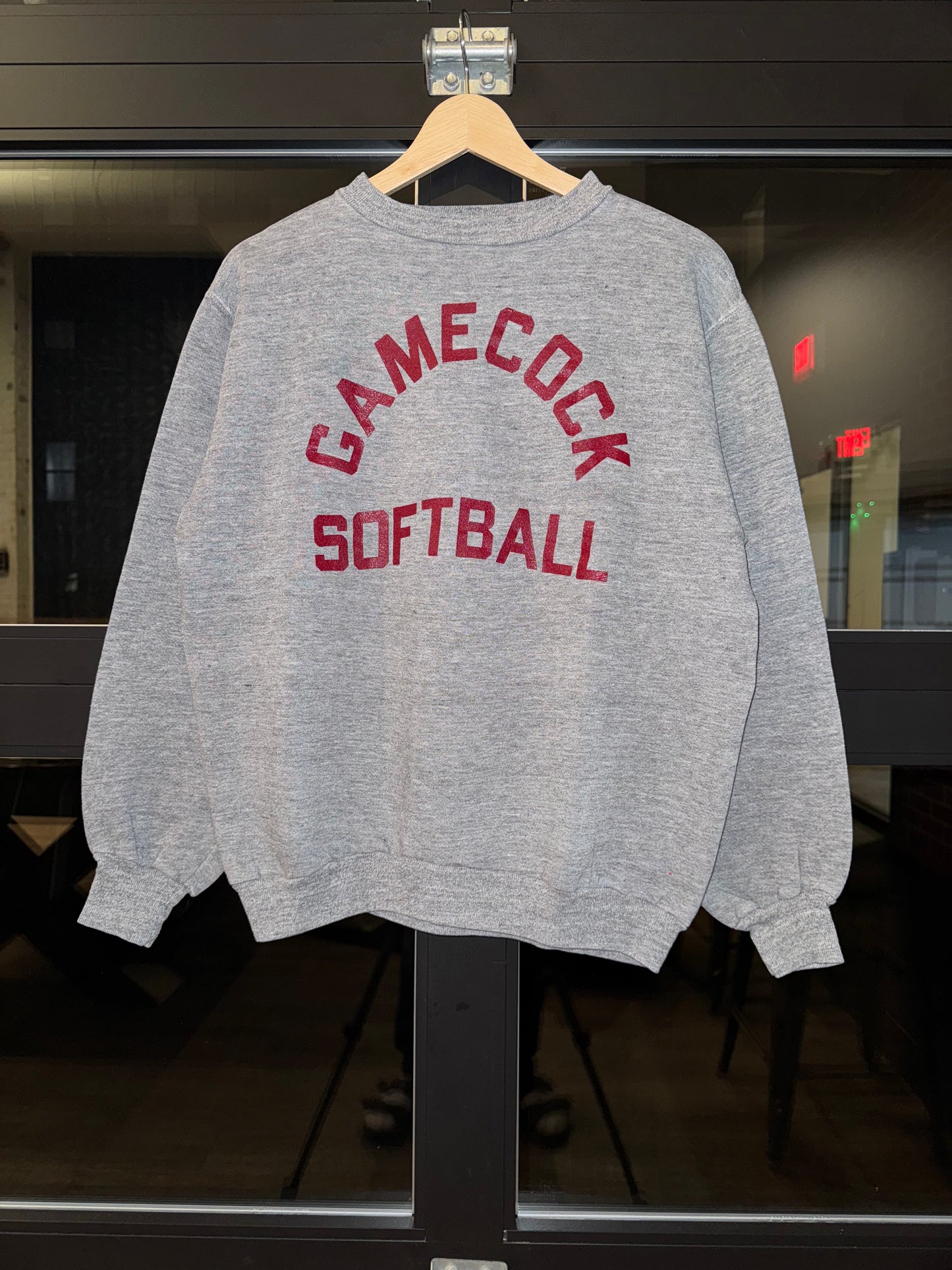 70s Gamecock Softball Russell Crewneck
