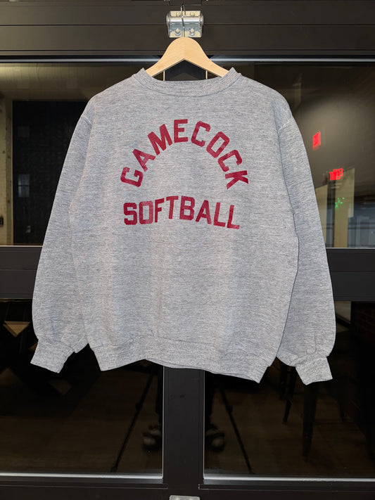 70s Gamecock Softball Russell Crewneck