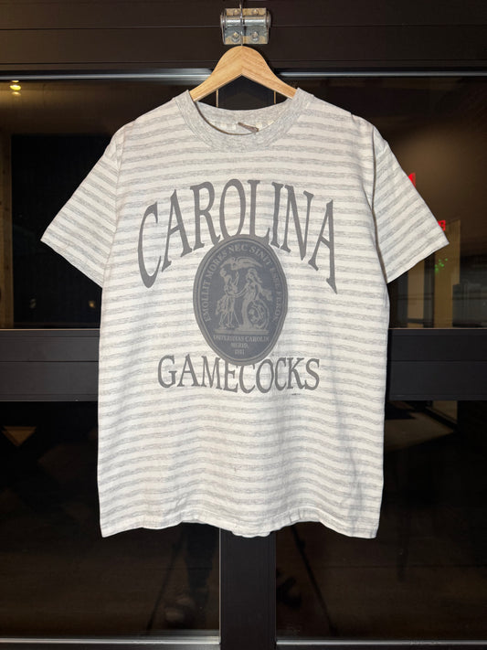 90s Striped Carolina Crest Tee
