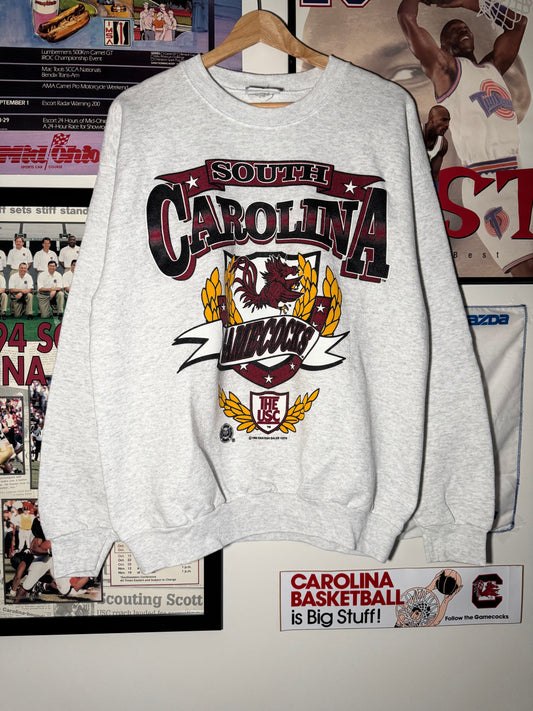 90s S.Carolina Big Crest Crewneck