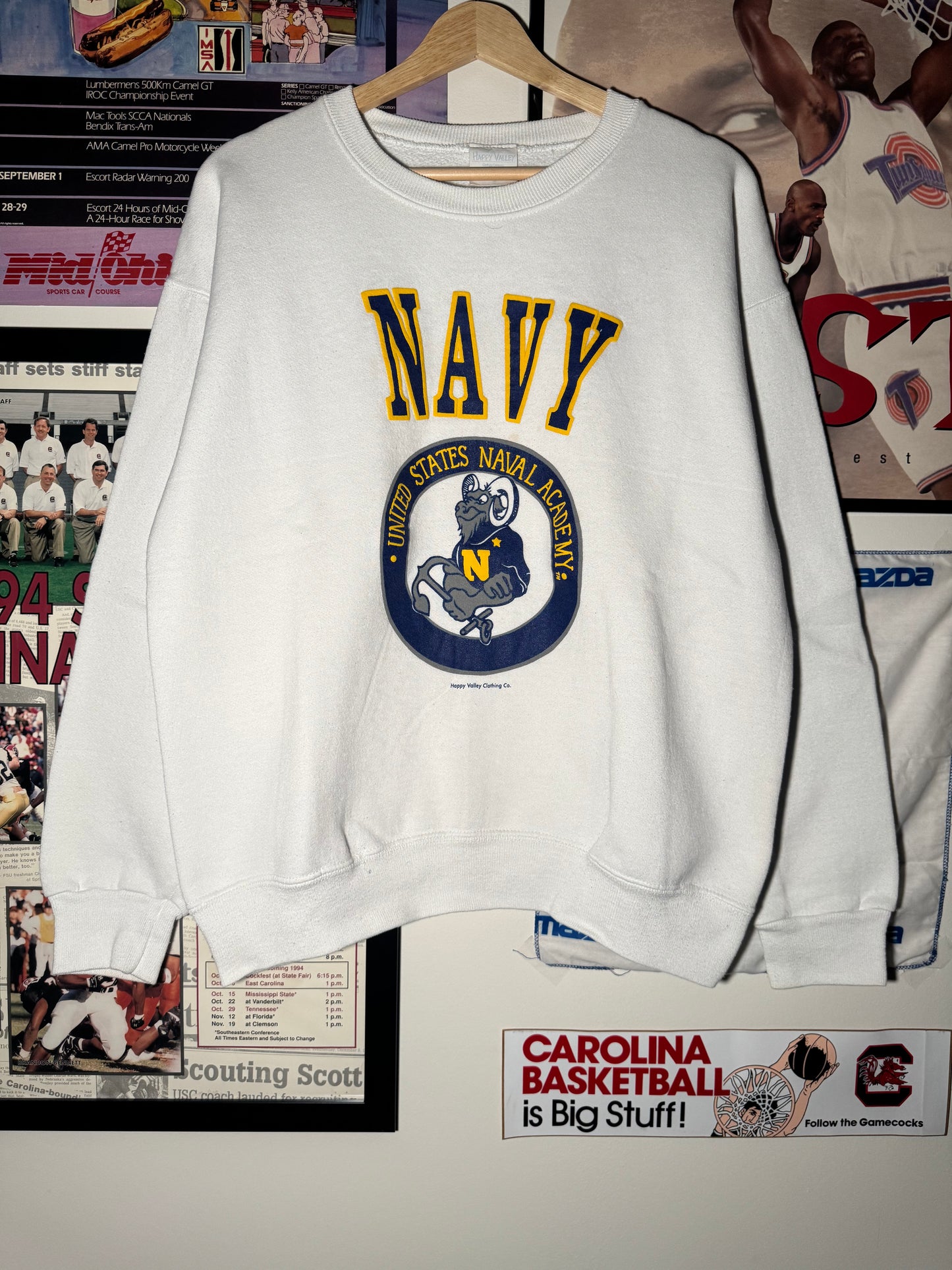 80s Naval Academy Crewneck
