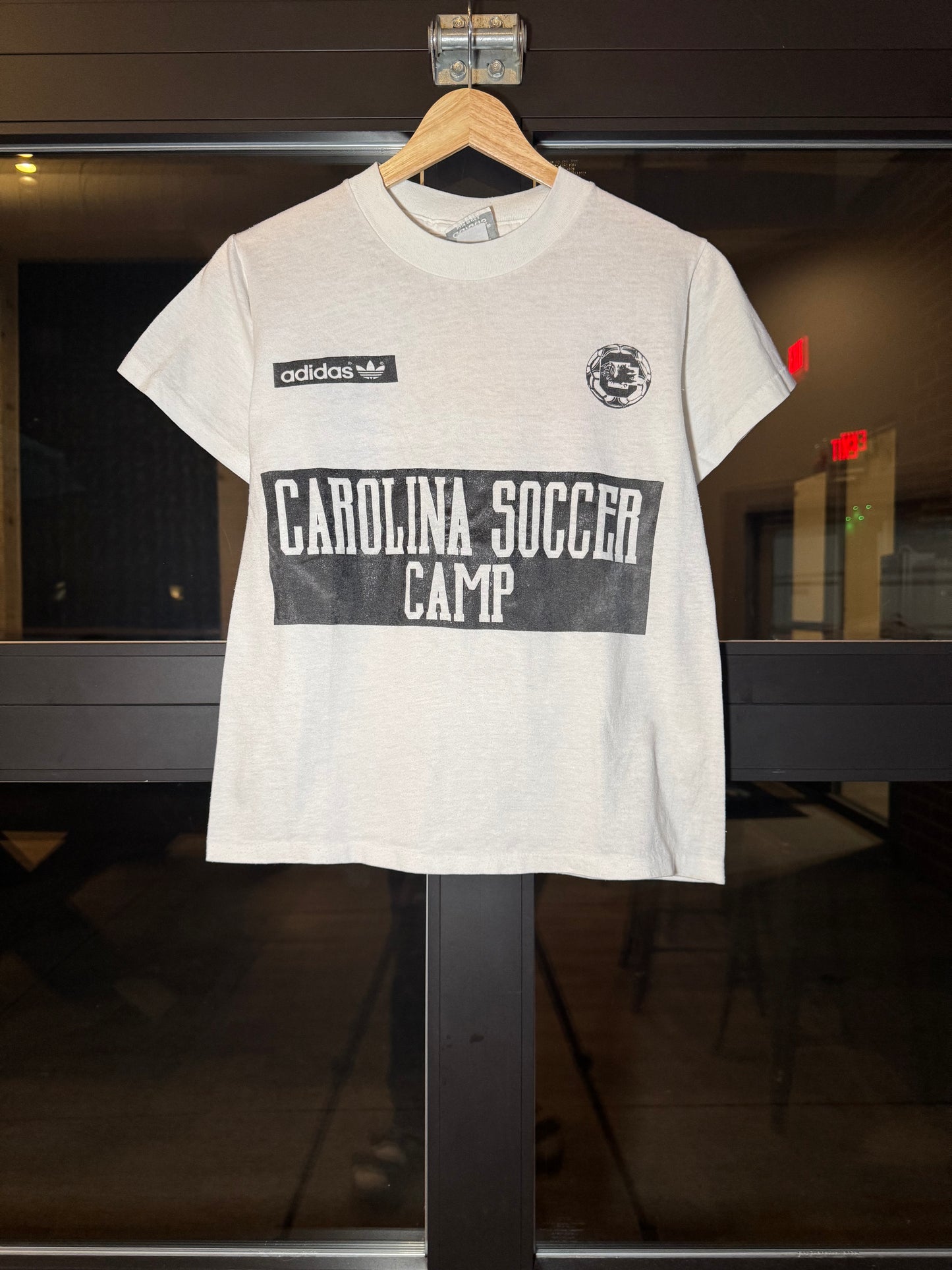 80s Adidas Carolina Soccer Camp Tee