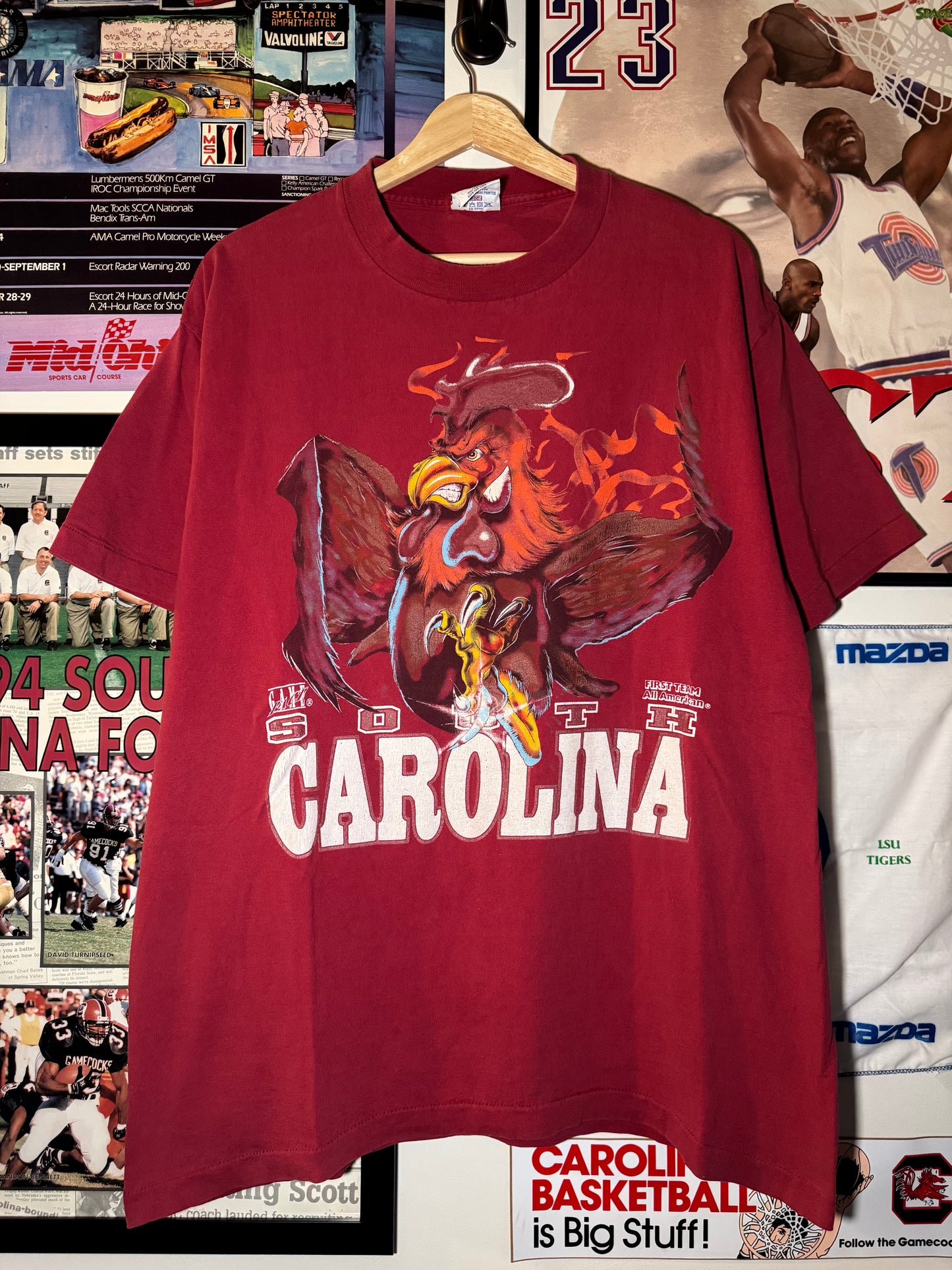 90s First Team All American Gamecock Tee