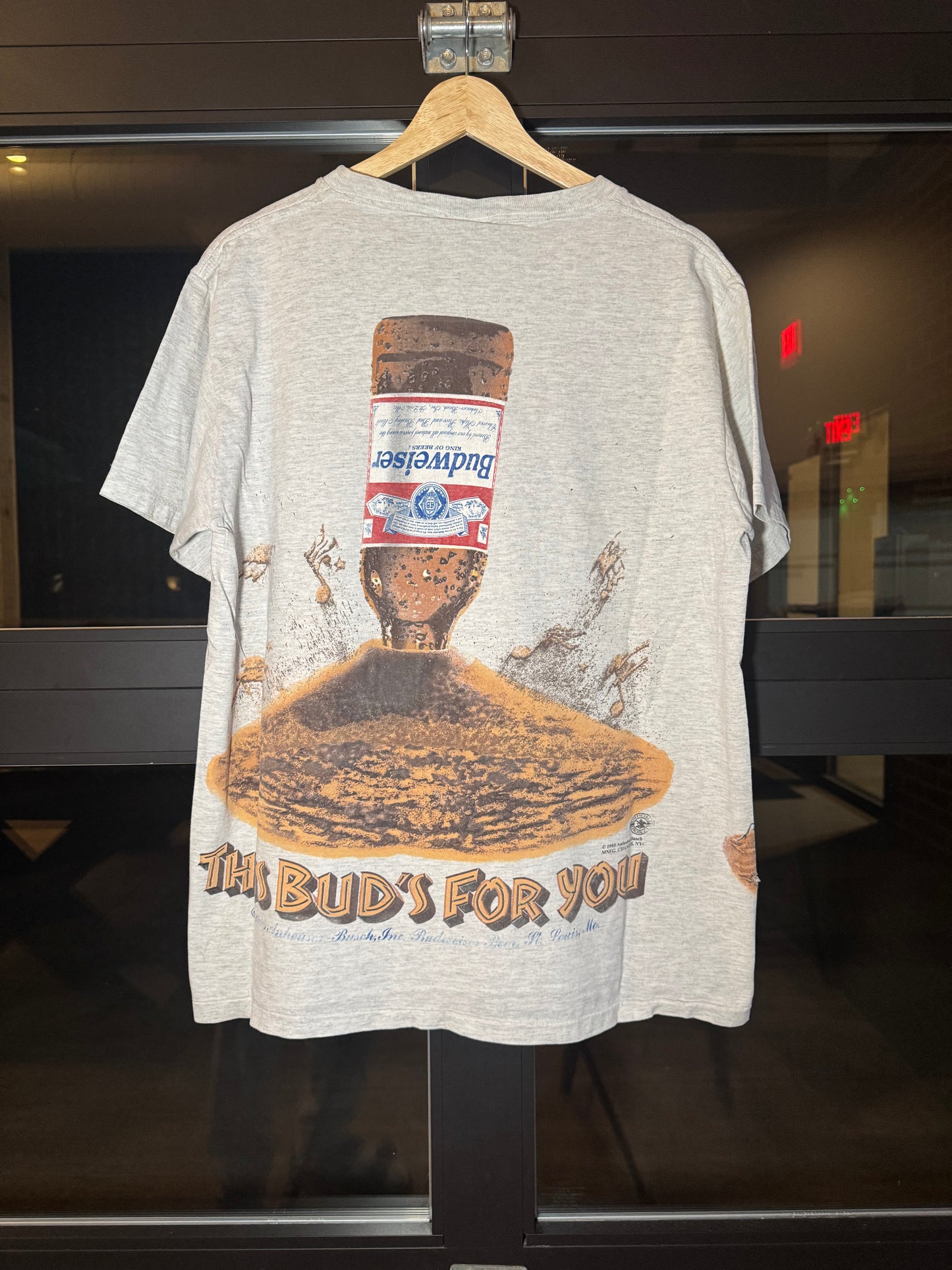 90s Budweiser Ant AOP tee