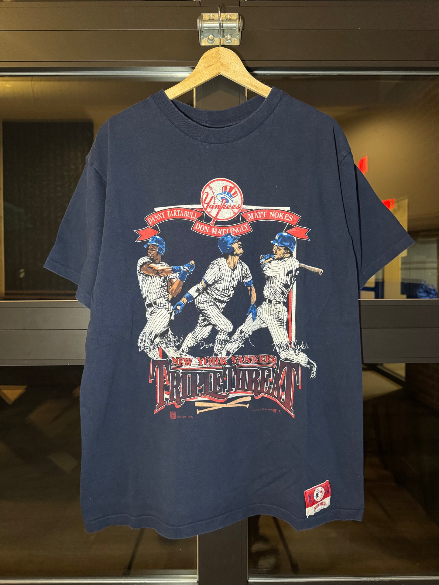 90s Yankees Triple Threat Tee
