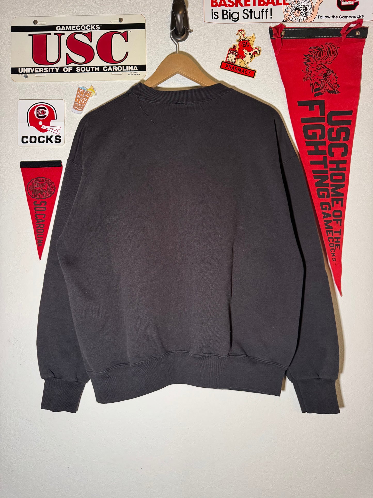90s South Carolina Big Logo Crest Crewneck