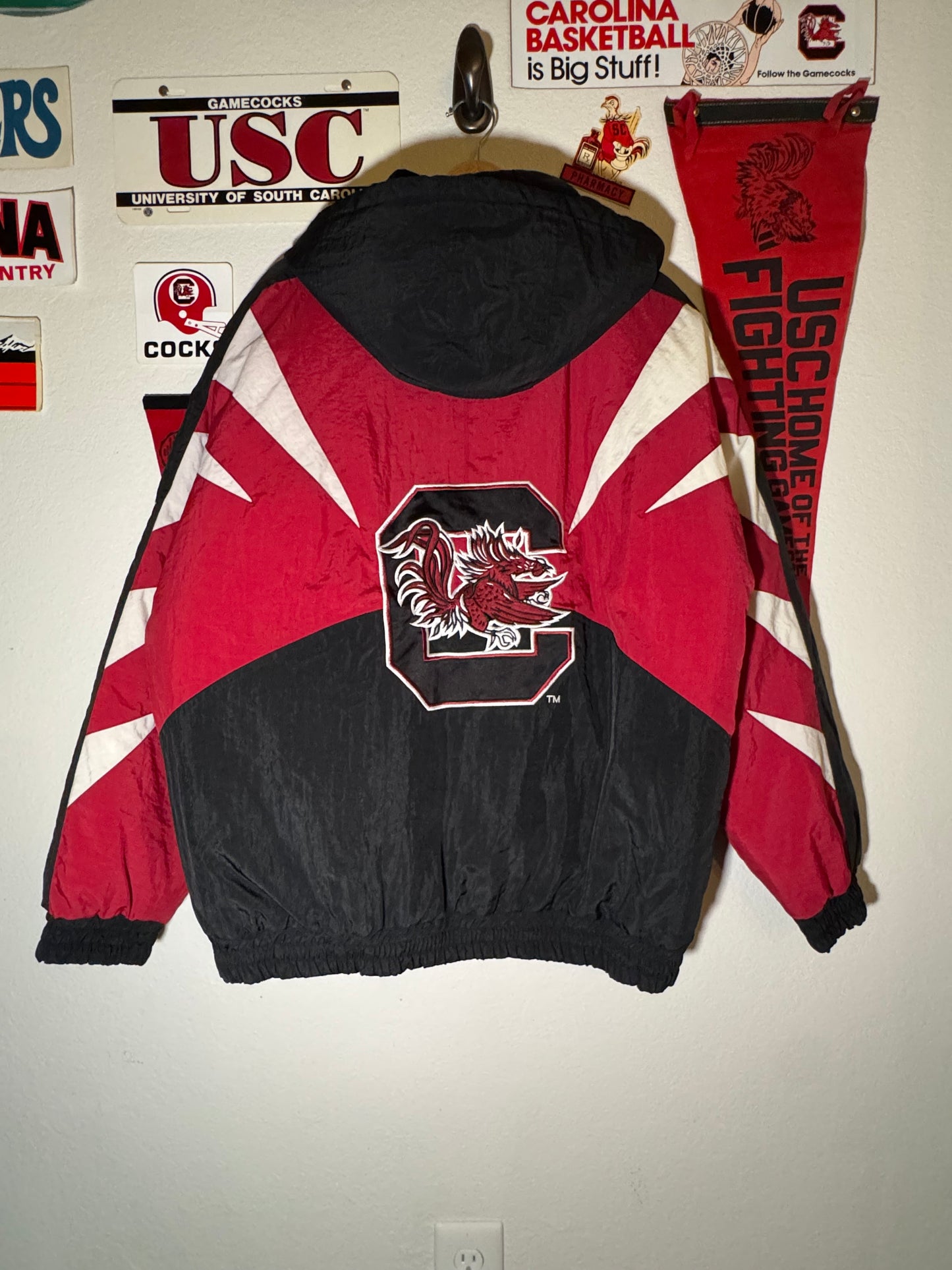 90s Hooded Shark Tooth Puffer