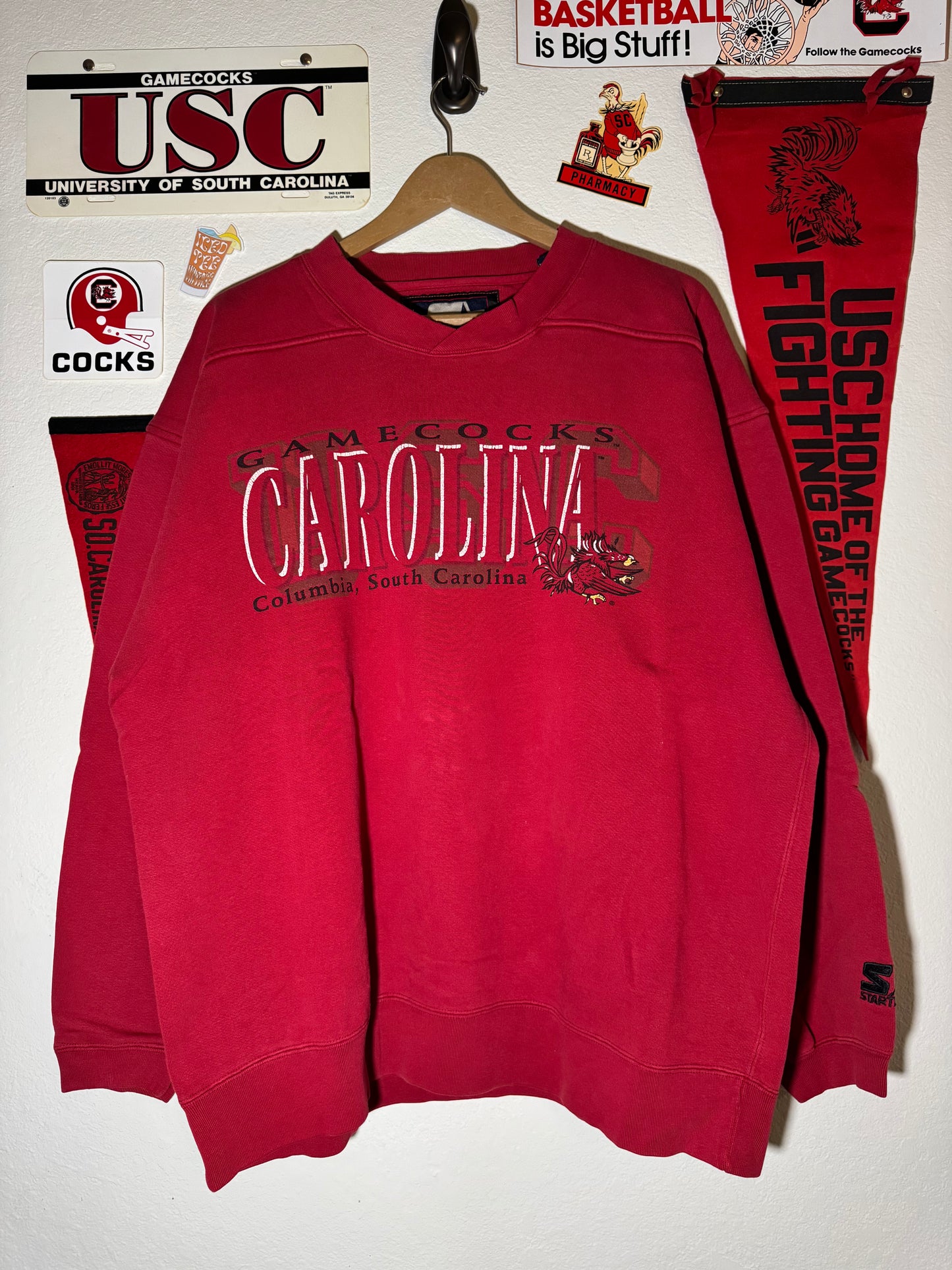 90s Starter Carolina Crewneck