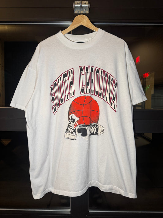 90s S.Carolina Basket ball Tee