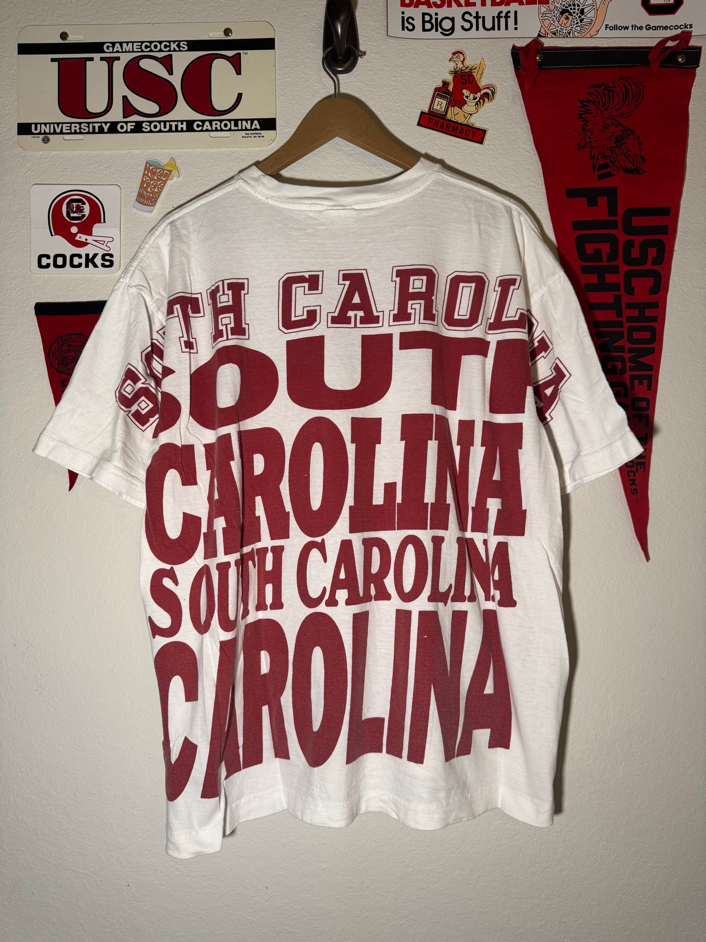 90s Gamecock AOP Tee