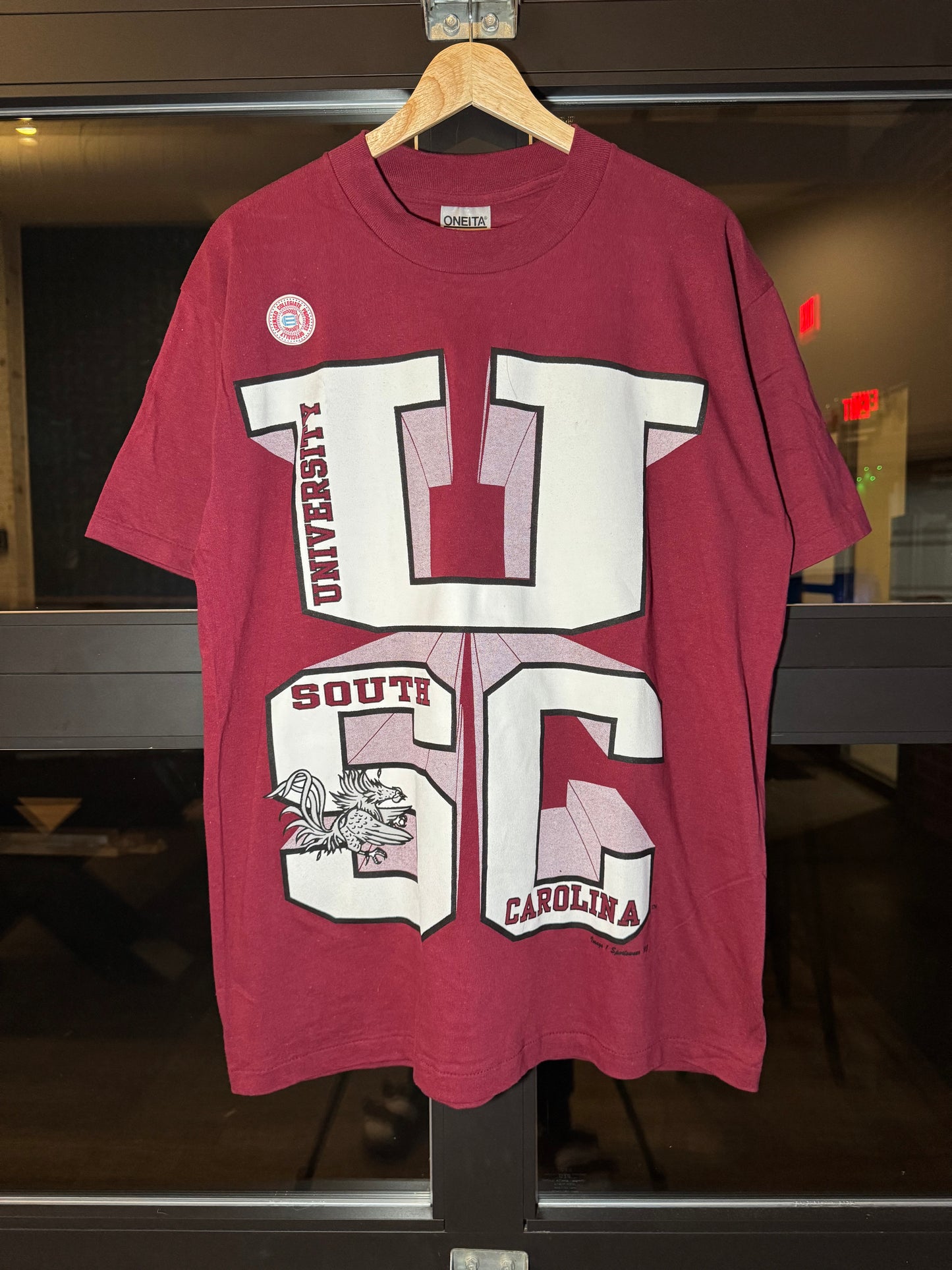 90s DS Block USC Tee