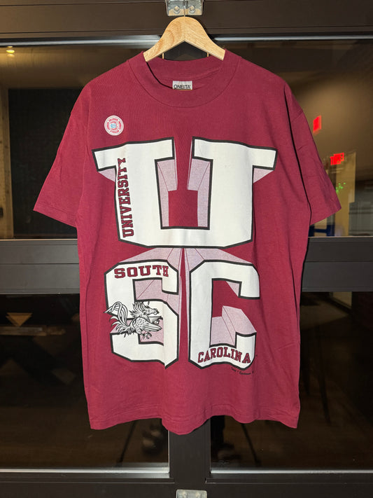 90s DS Block USC Tee