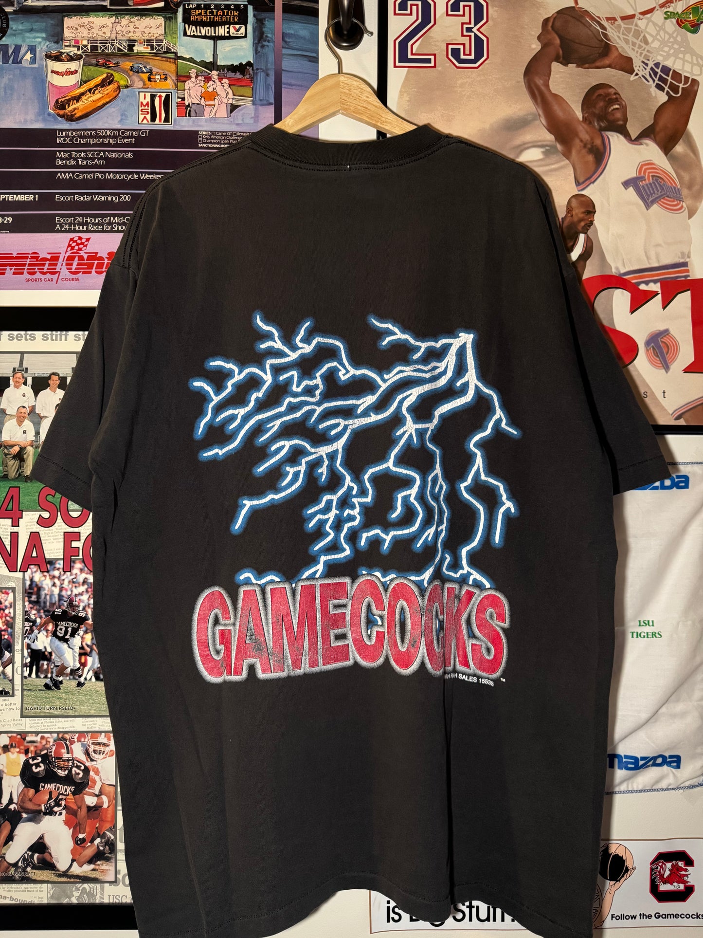 90s Gamecock Lightning Tee