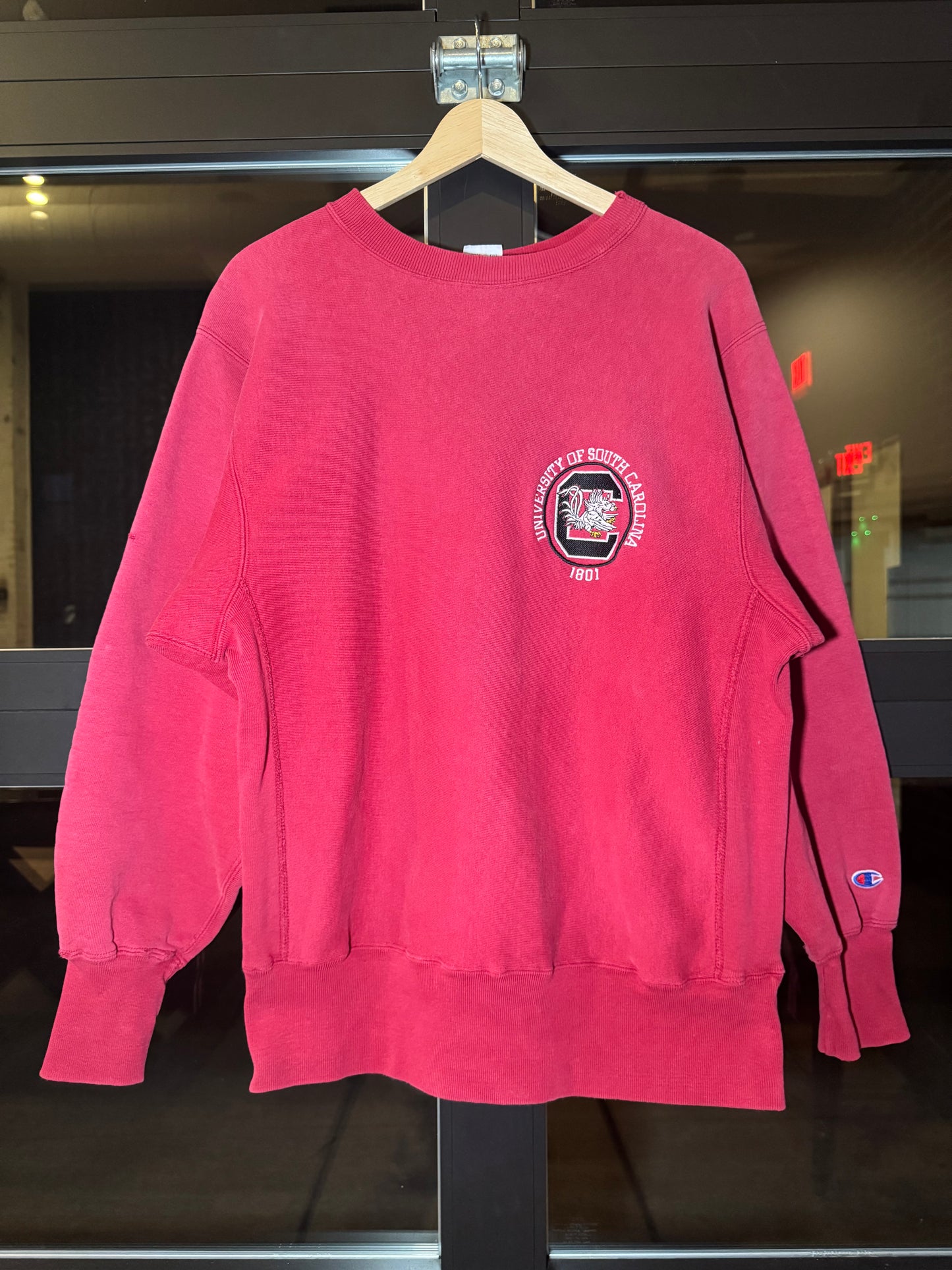 90s White Gamecock Reverse Weave