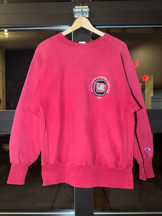 90s White Gamecock Reverse Weave