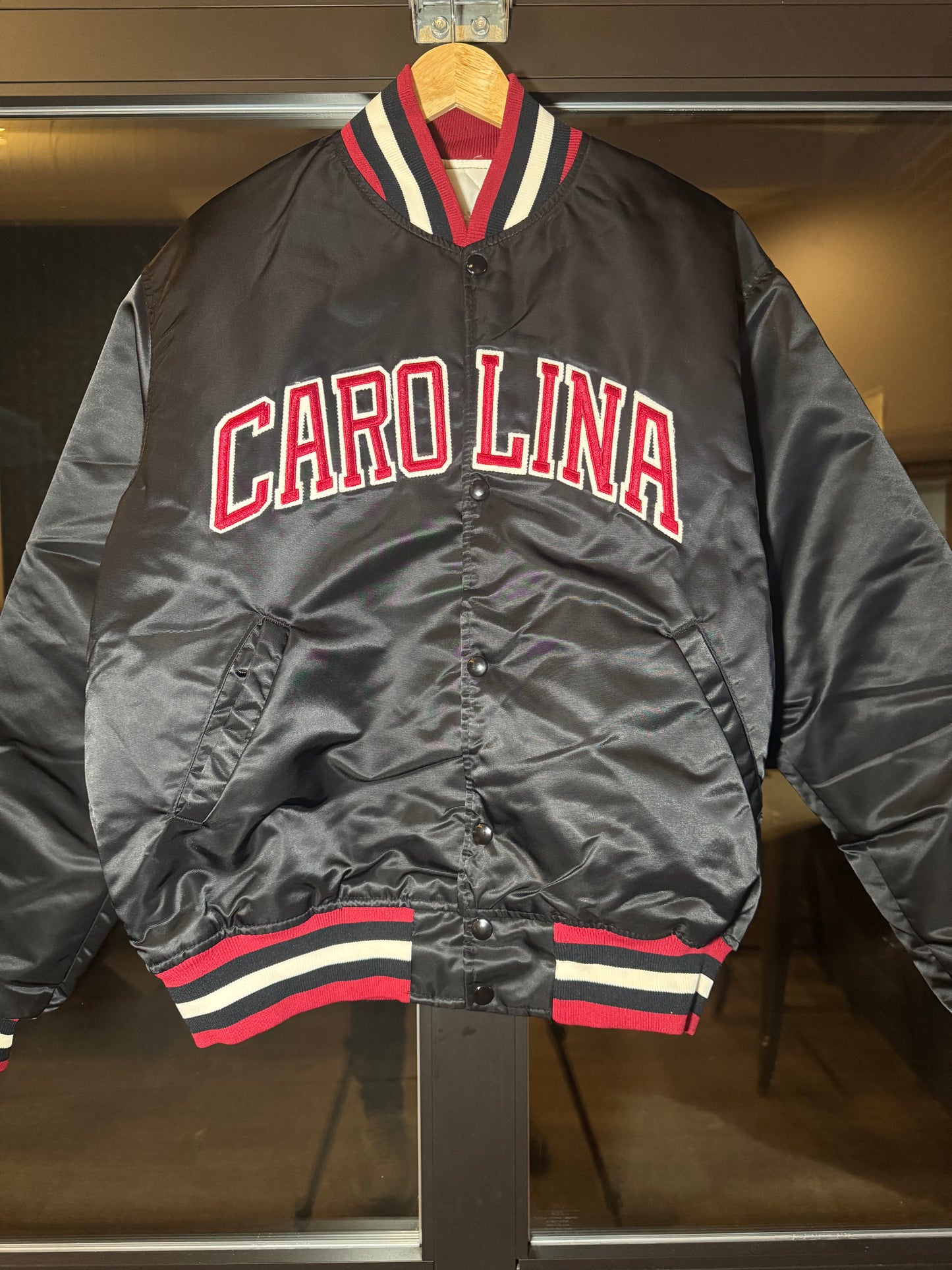 90s Starter Carolina Bomber Jacket