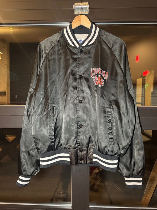 90s Satin Chalkline bomber