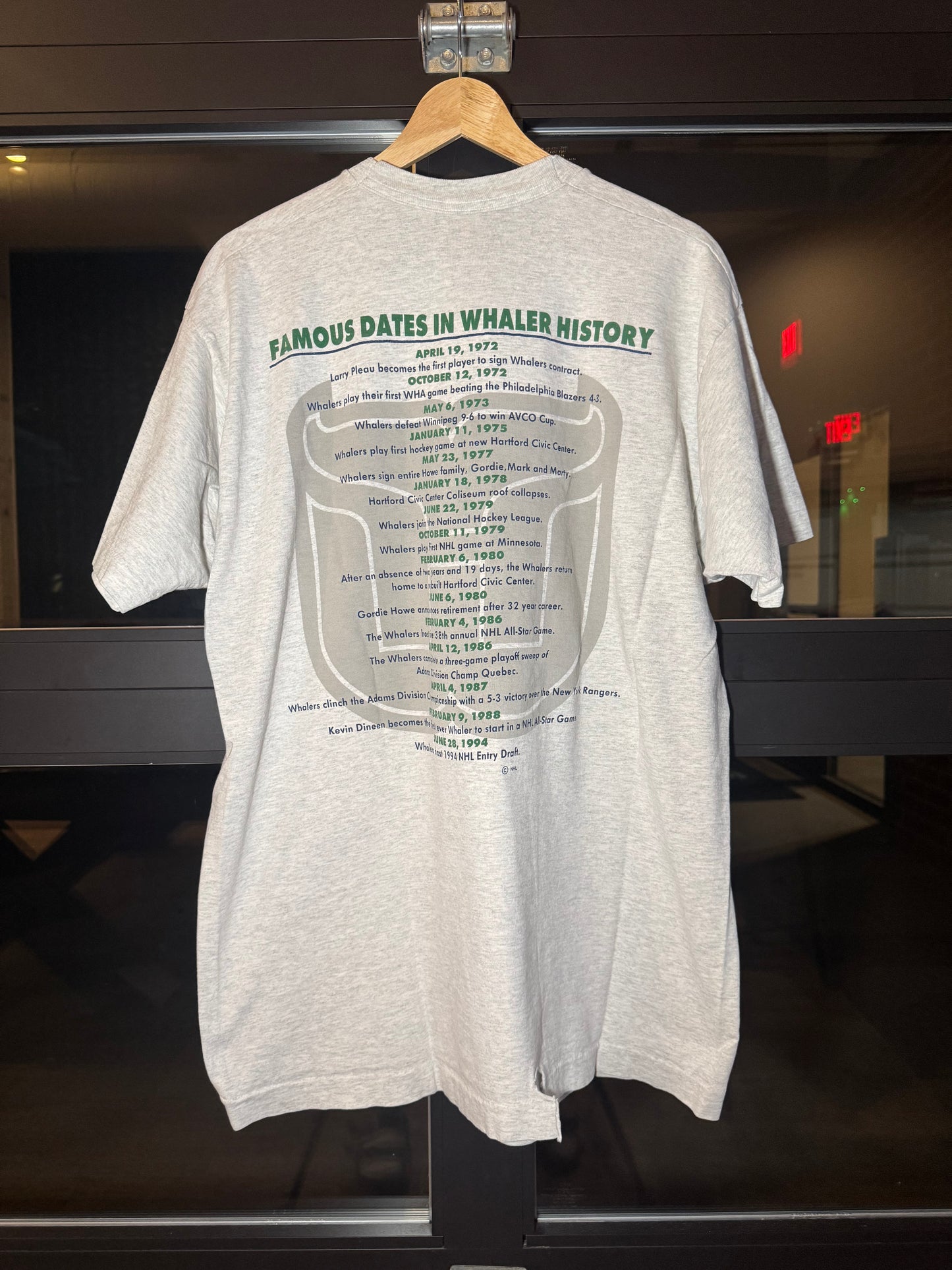 97’ Hartford Whalers Tee