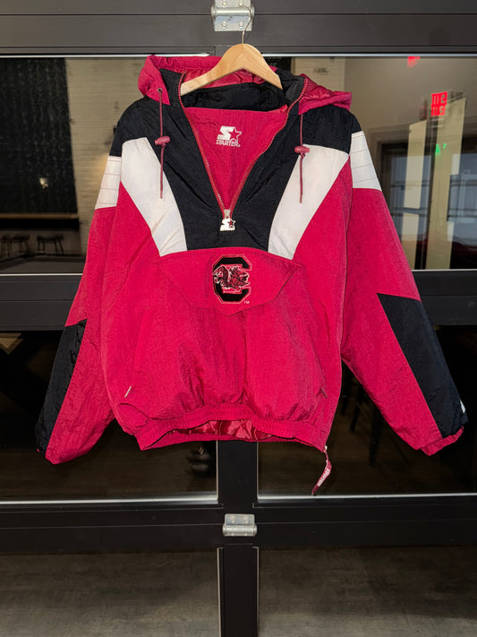 90s Starter Puffer 1/4 Zip Jacket