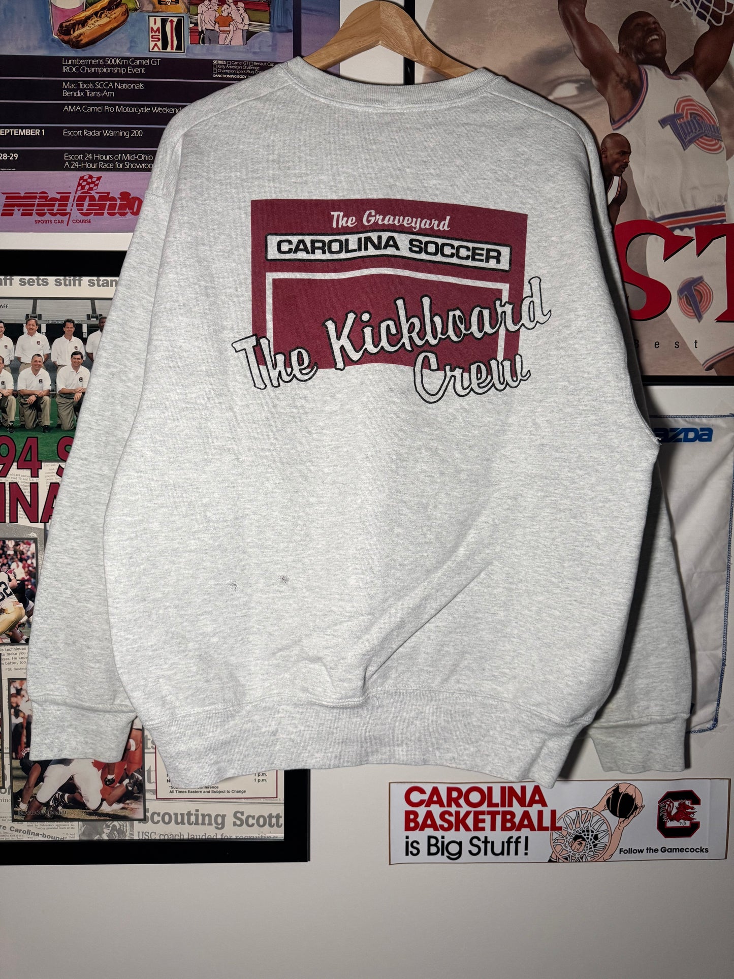 90s Carolina Soccer Crewneck