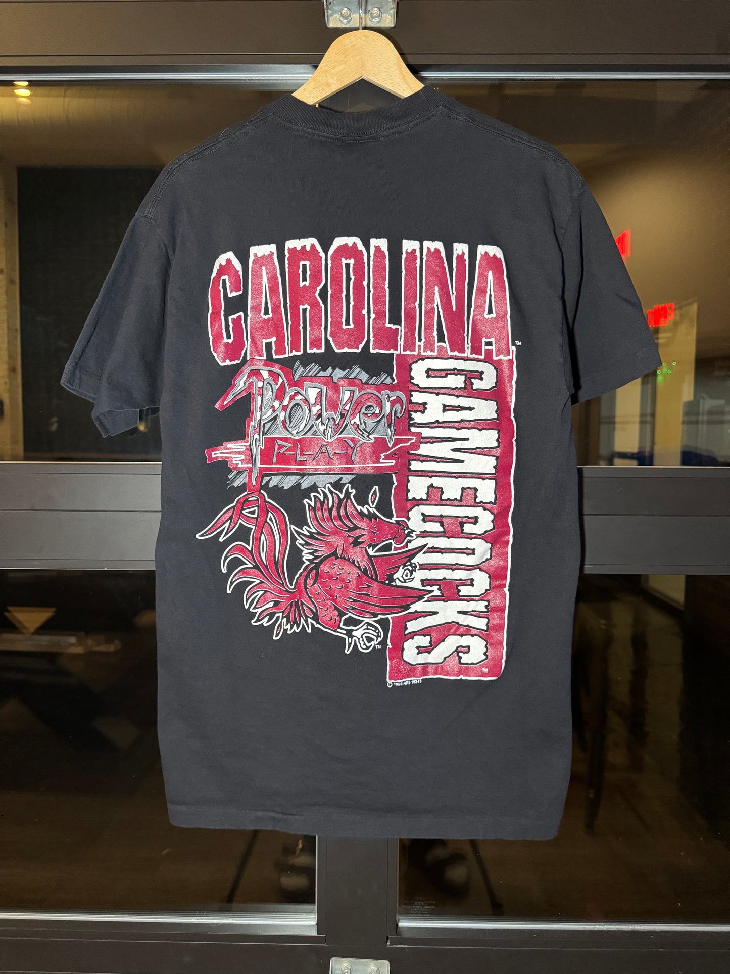 90s Gamecock Power Play Pocket Tee