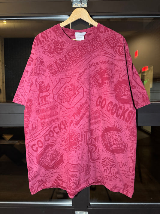 Y2K Gamecock AOP Tee