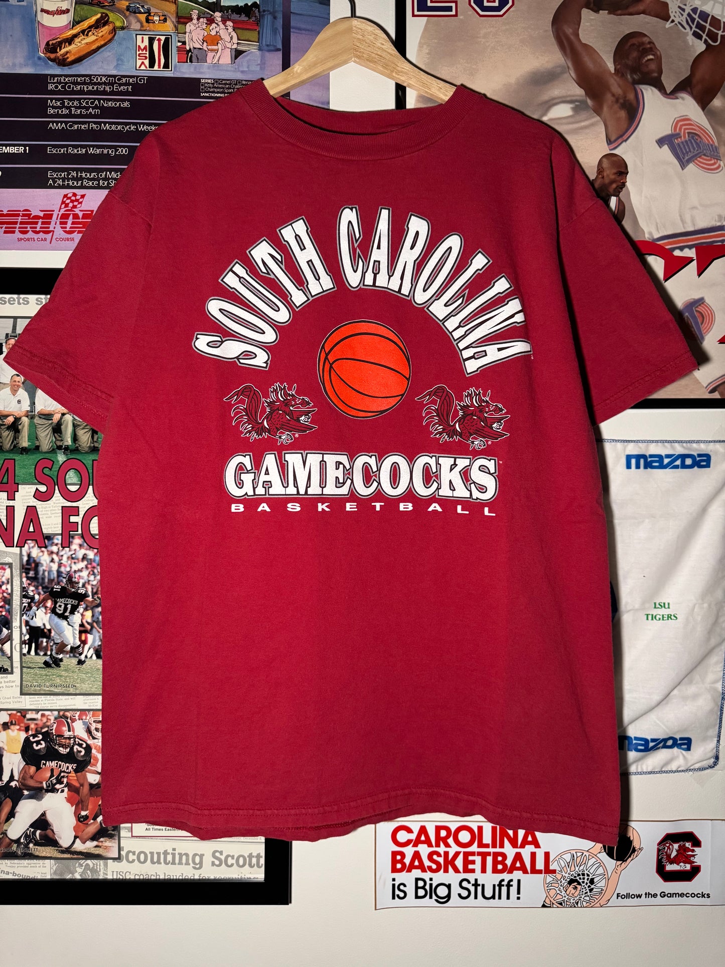 90s USC Gamecock Basketball Tee