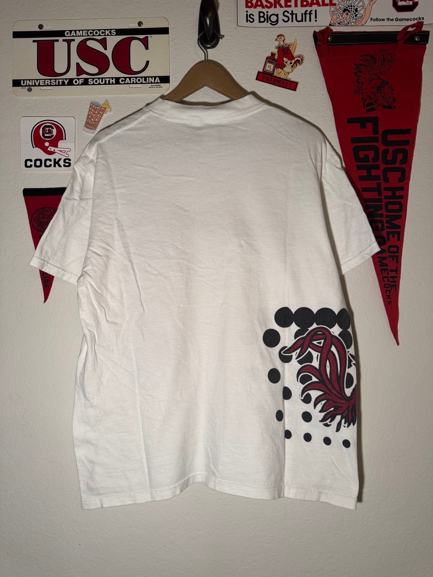 90s Gamecock Wrap Around Tee