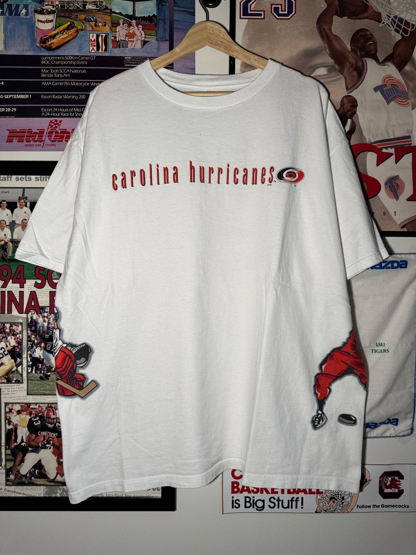 90s Carolina Hurricanes Wrap Around Tee