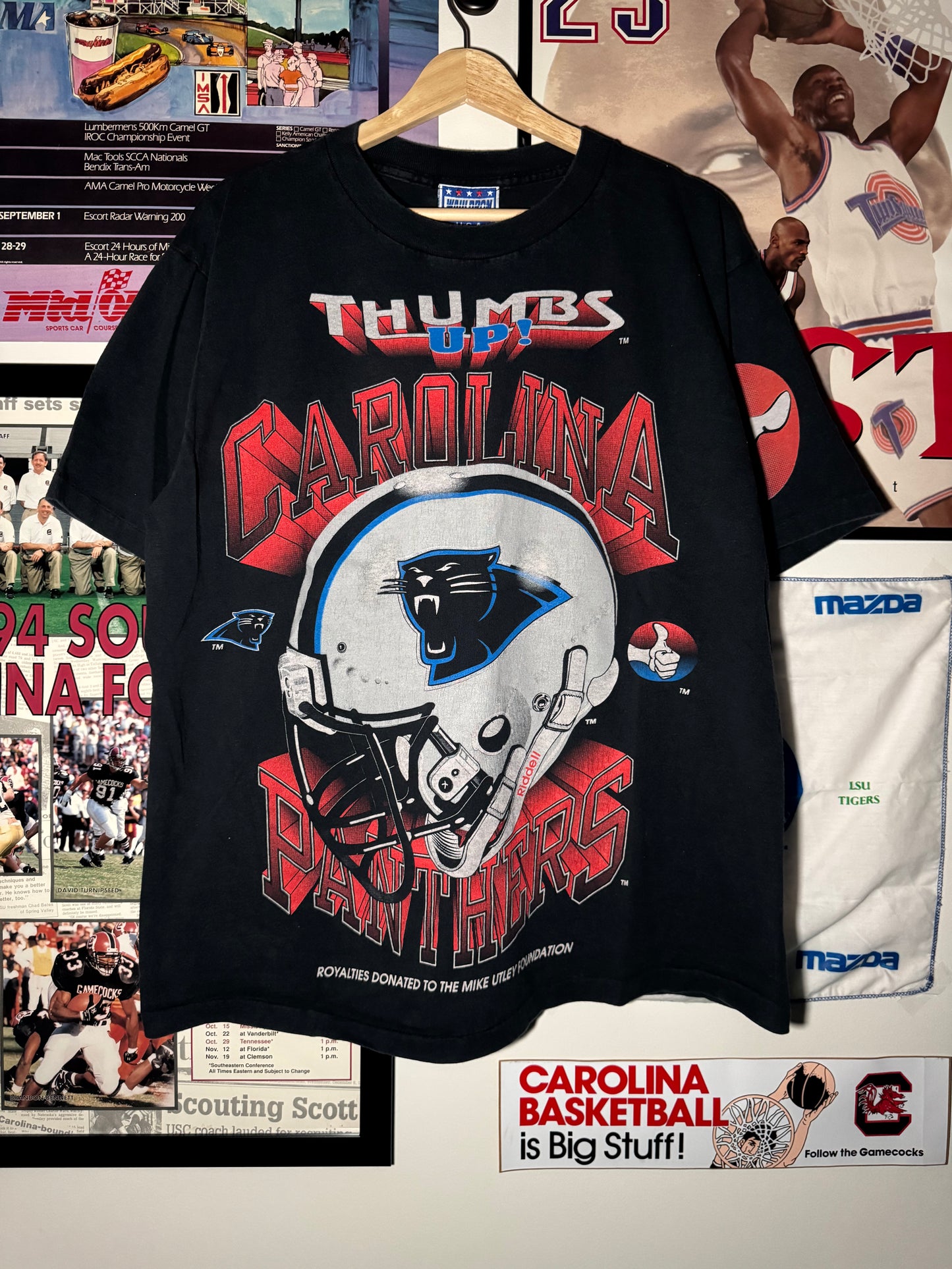 90s Carolina Panthers Wauldron Tee