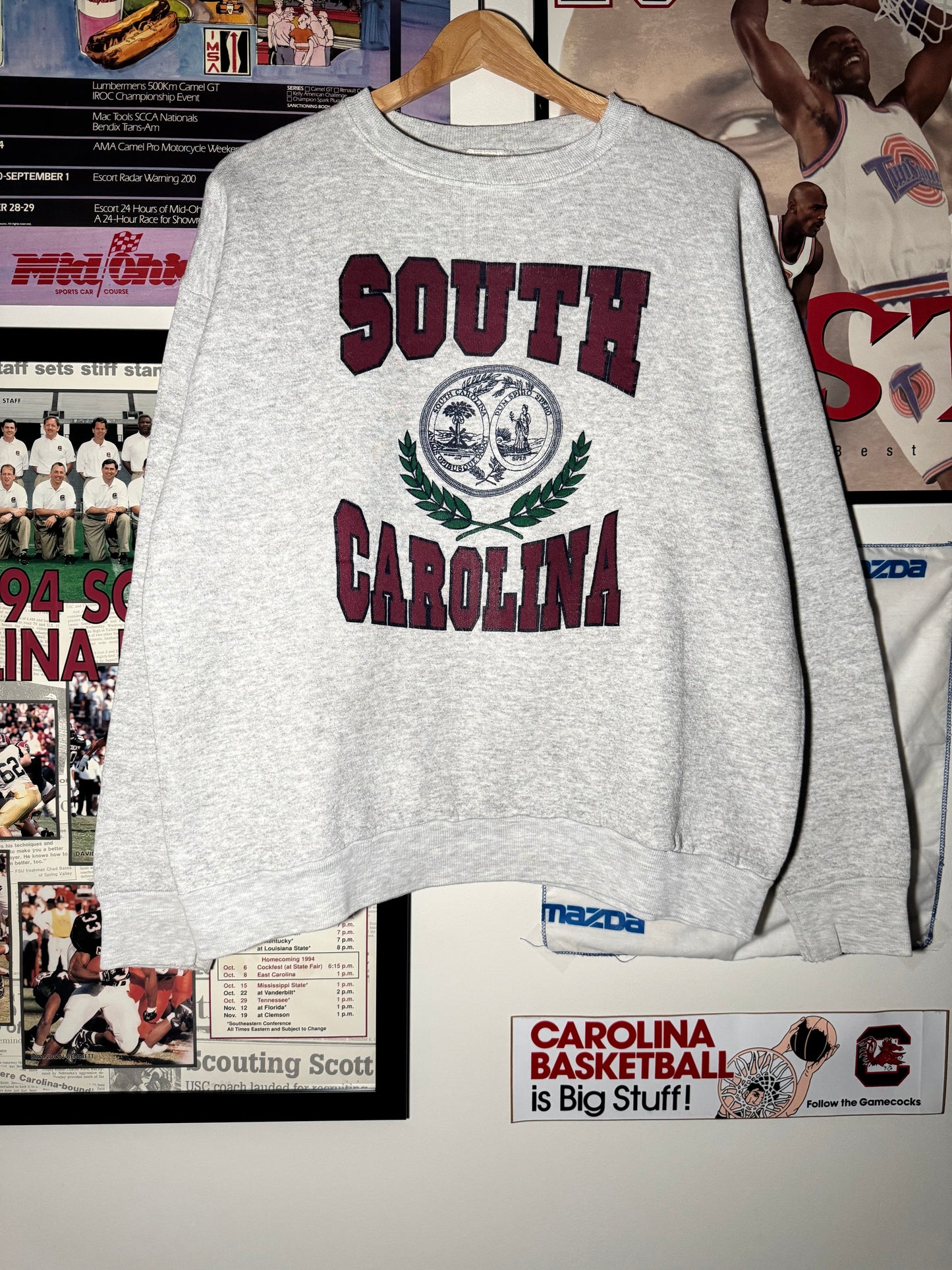90s South Carolina Crest Crewneck