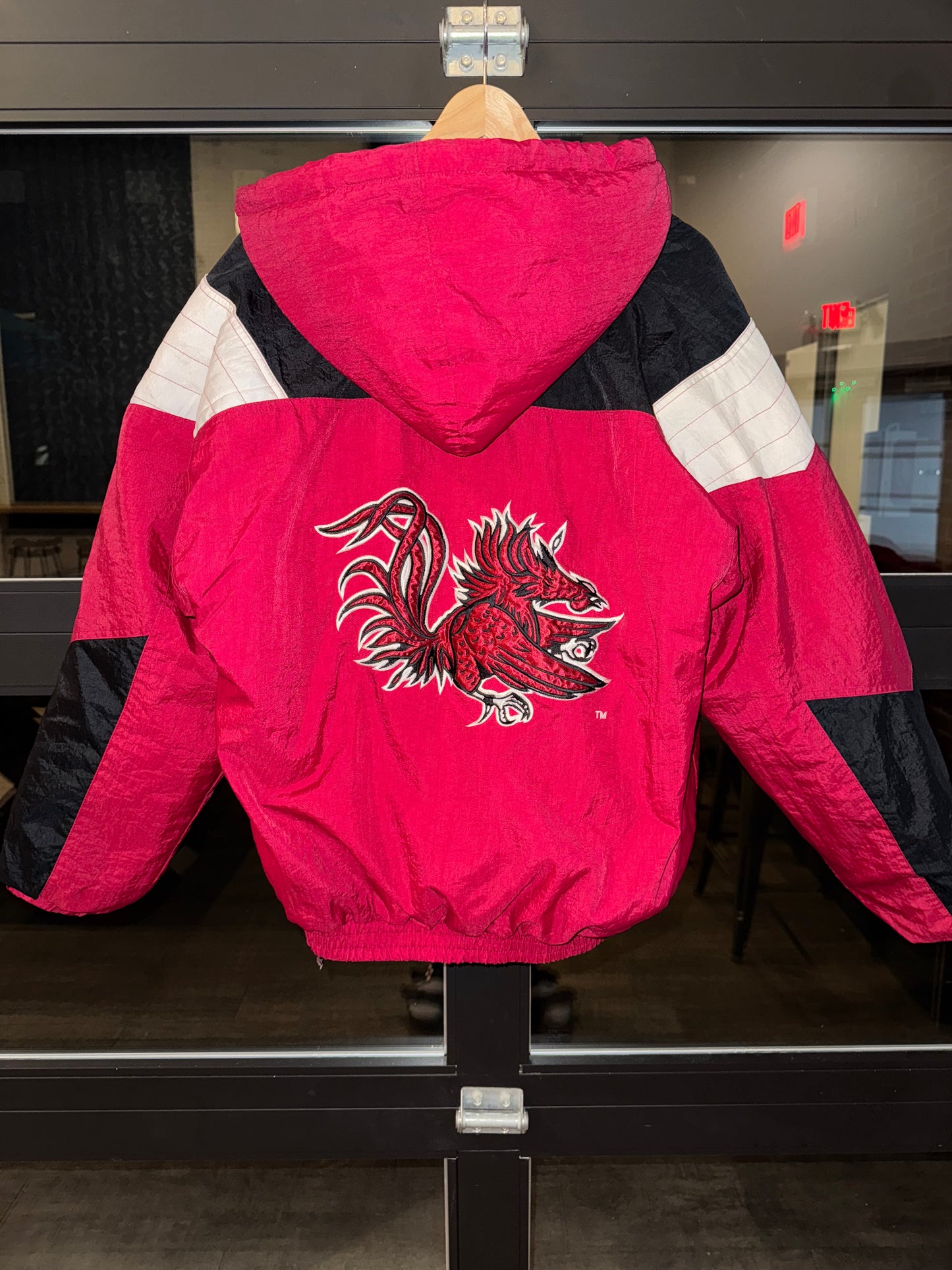 90s Starter Puffer 1/4 Zip Jacket