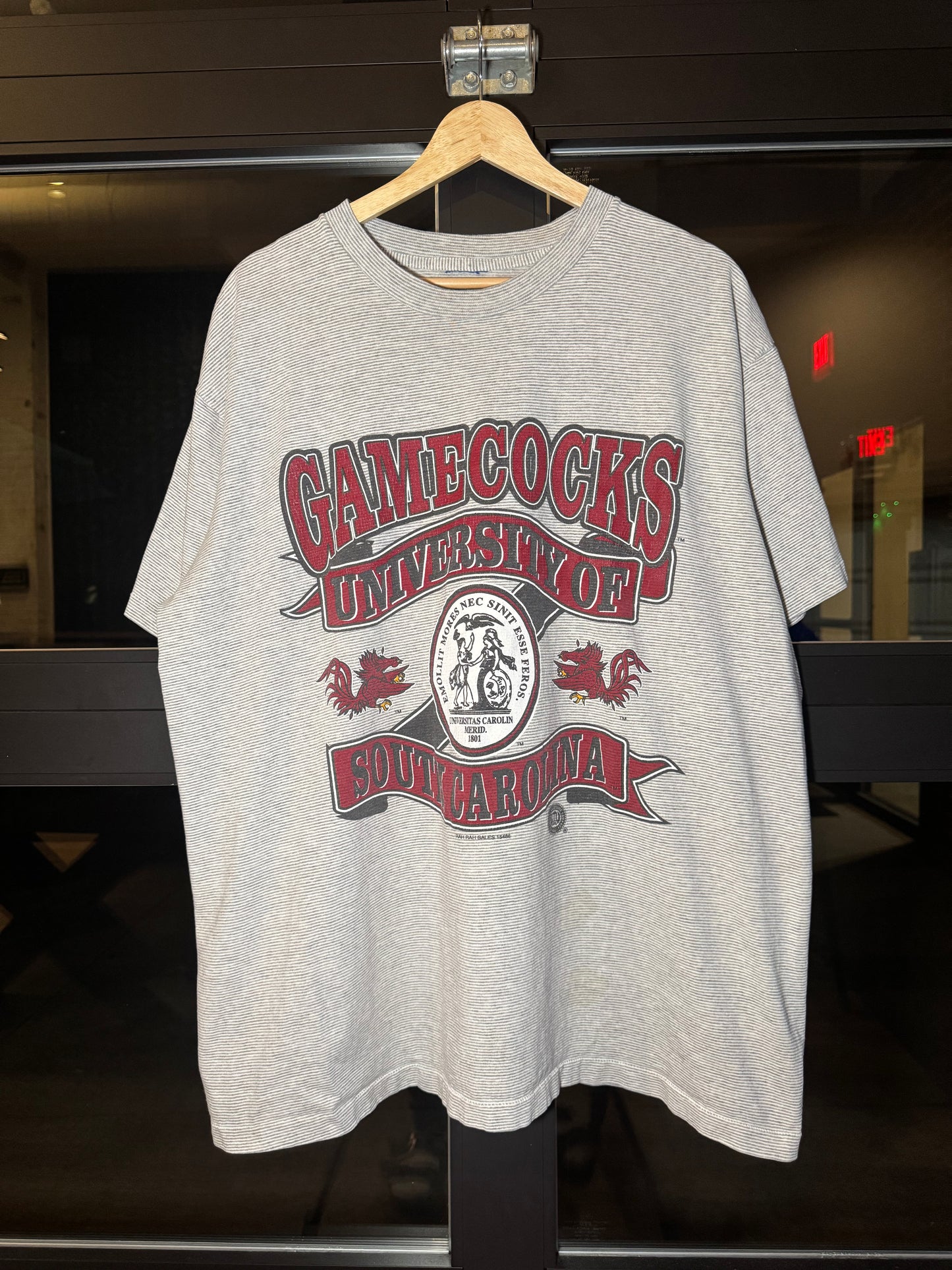 90s Striped Big USC Tee