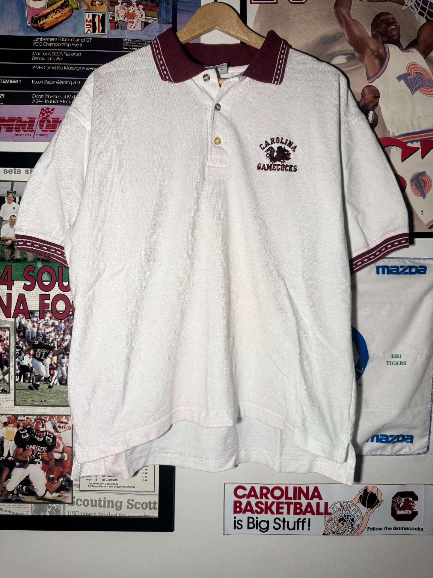 90s Carolina Gamecock Polo