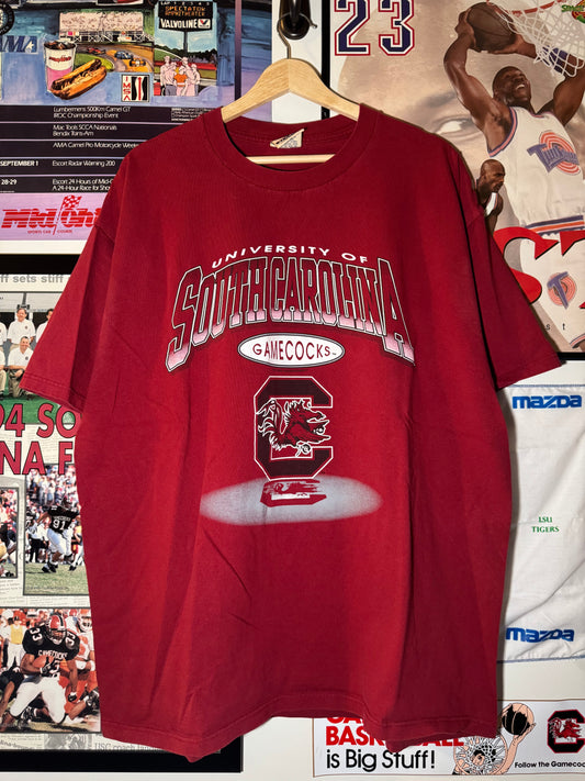 90s USC Gamecock Red Oak Tee
