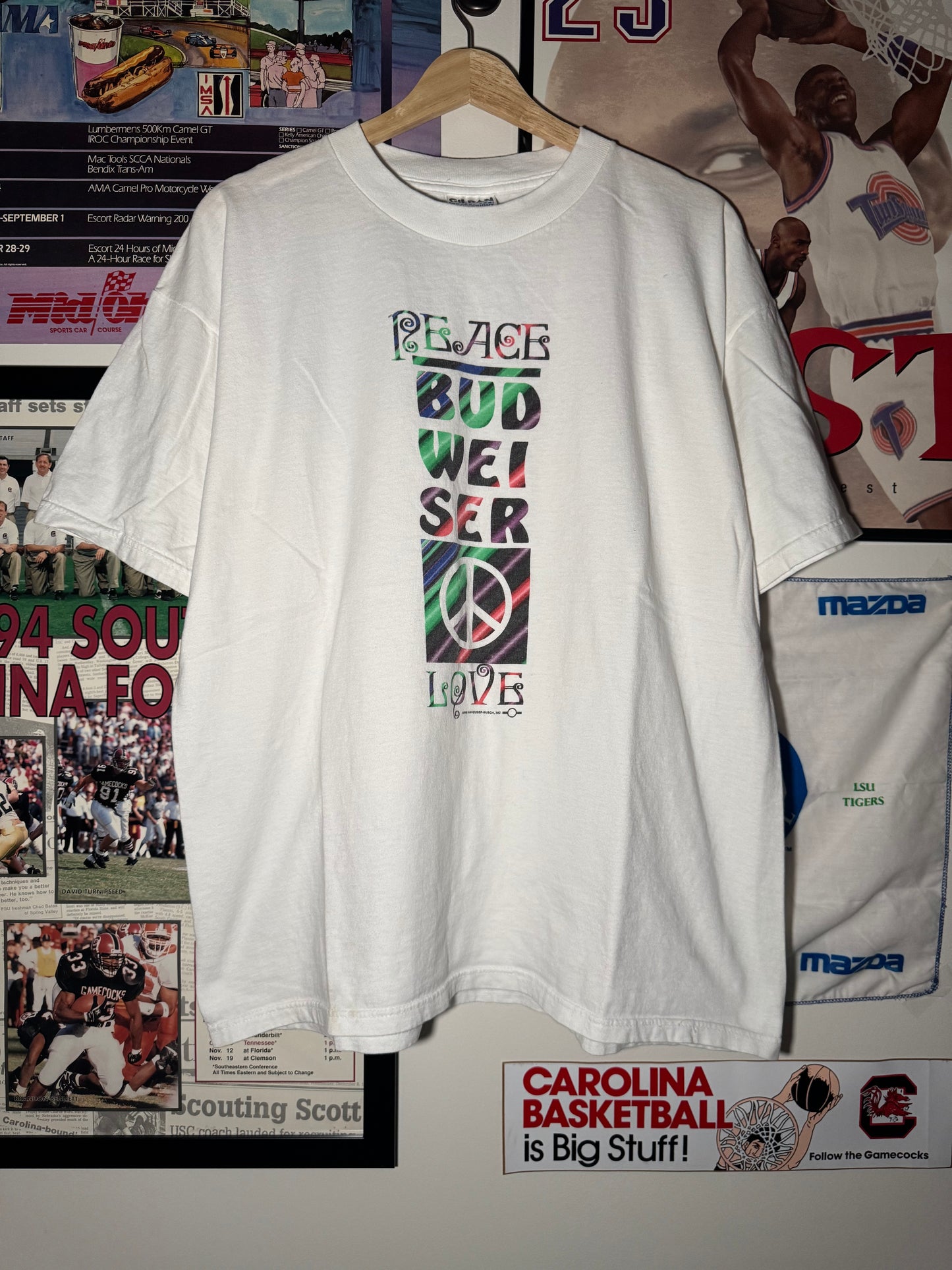 90s Peace Budweiser Love Tee