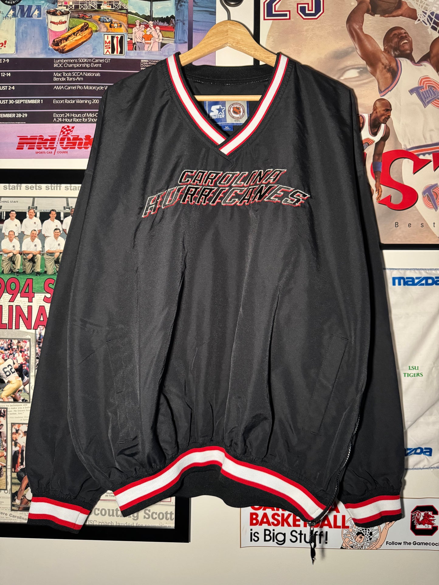 90s Carolina Hurricanes Windbreaker