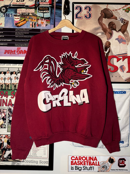 90s Carolina Crazy Logo Crewneck
