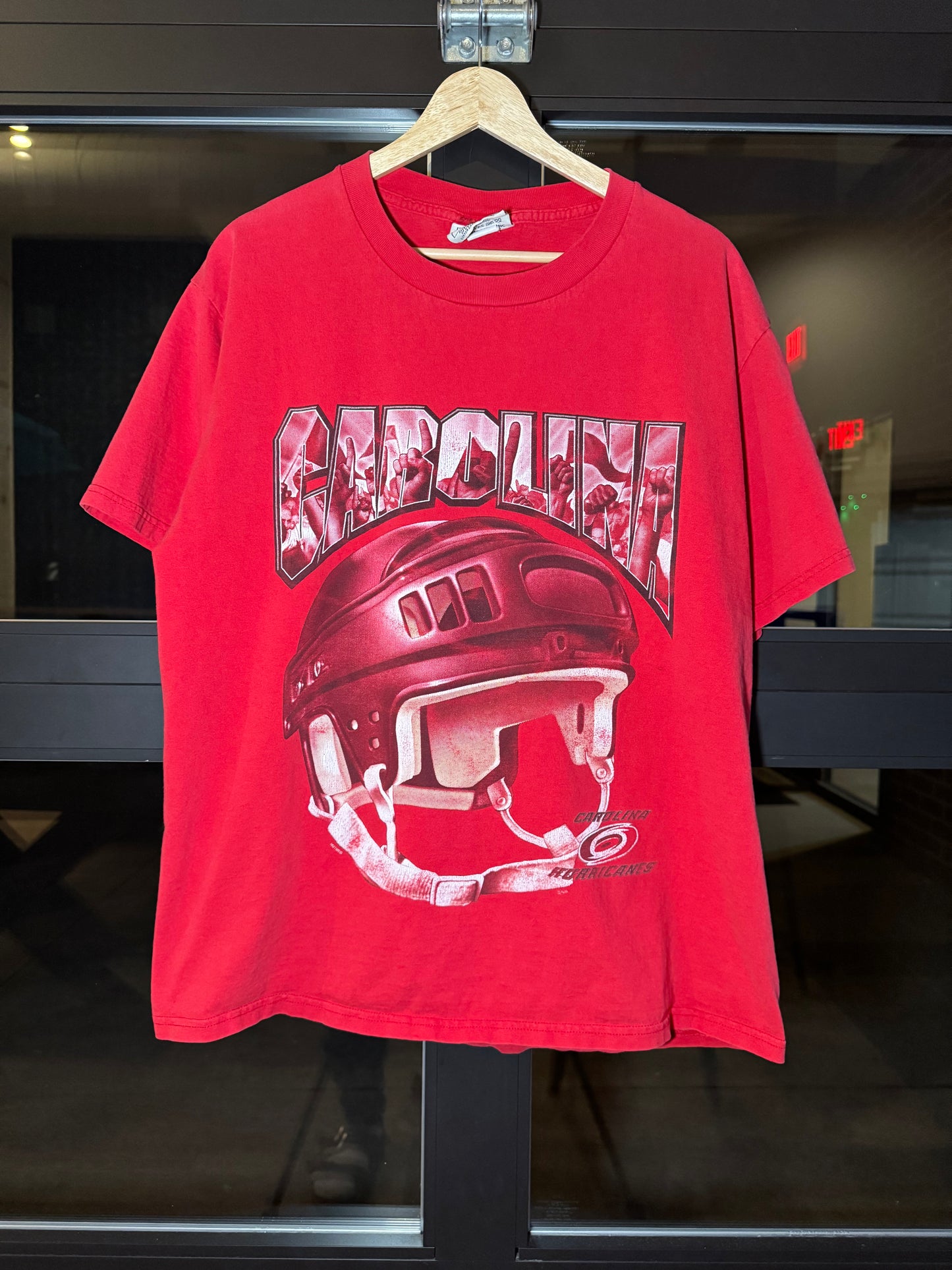 90s Carolina Hurricanes Helmet tee
