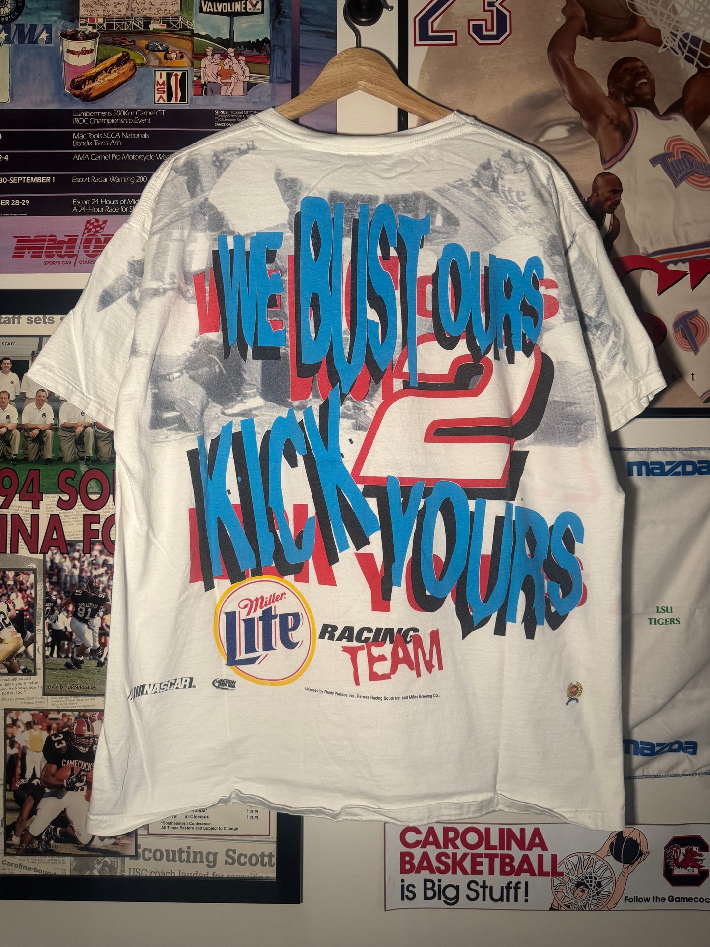 90s Rusty Wallace AOP Tee