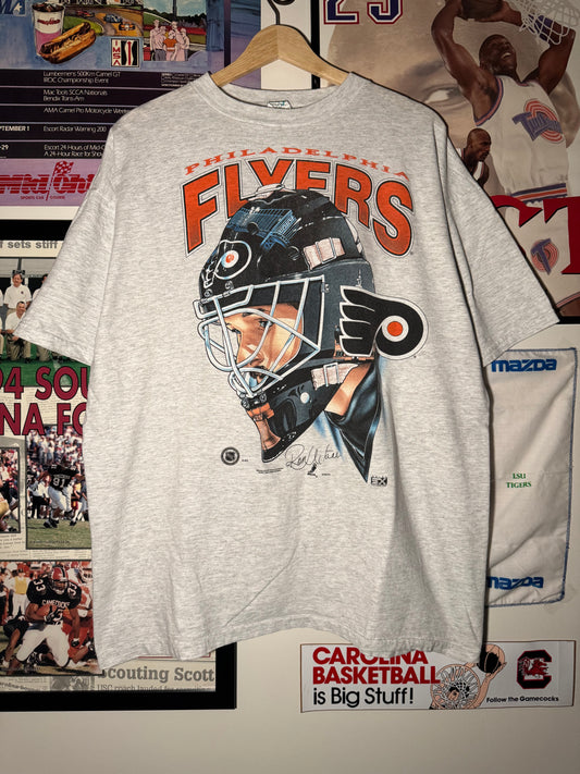 90s Philadelphia Flyers Face Mask Tee