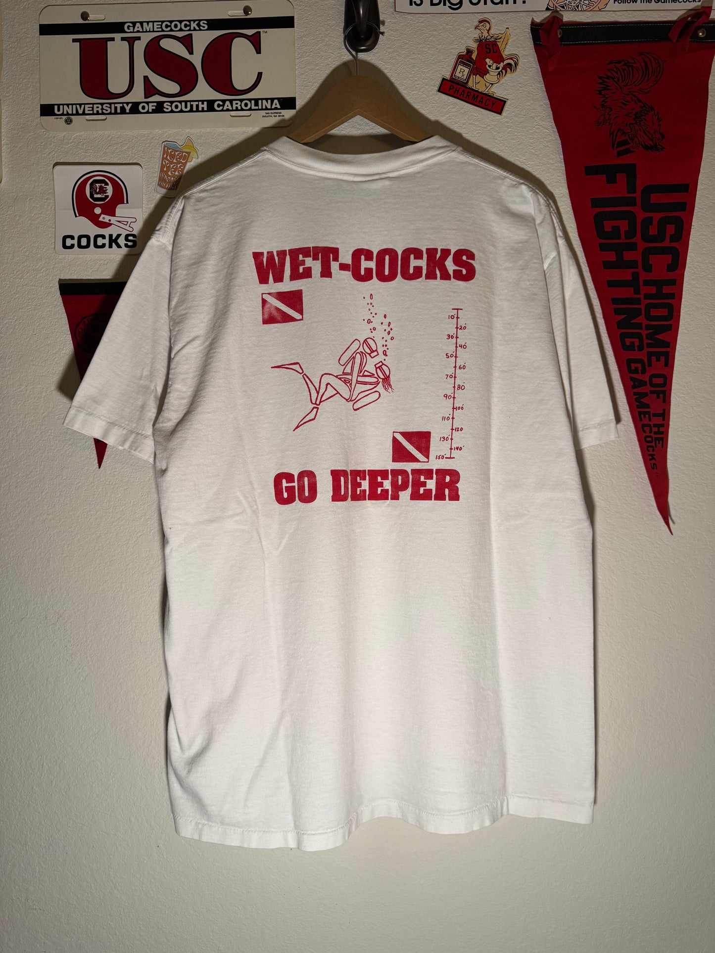 90s Gamecocks Scuba Tee