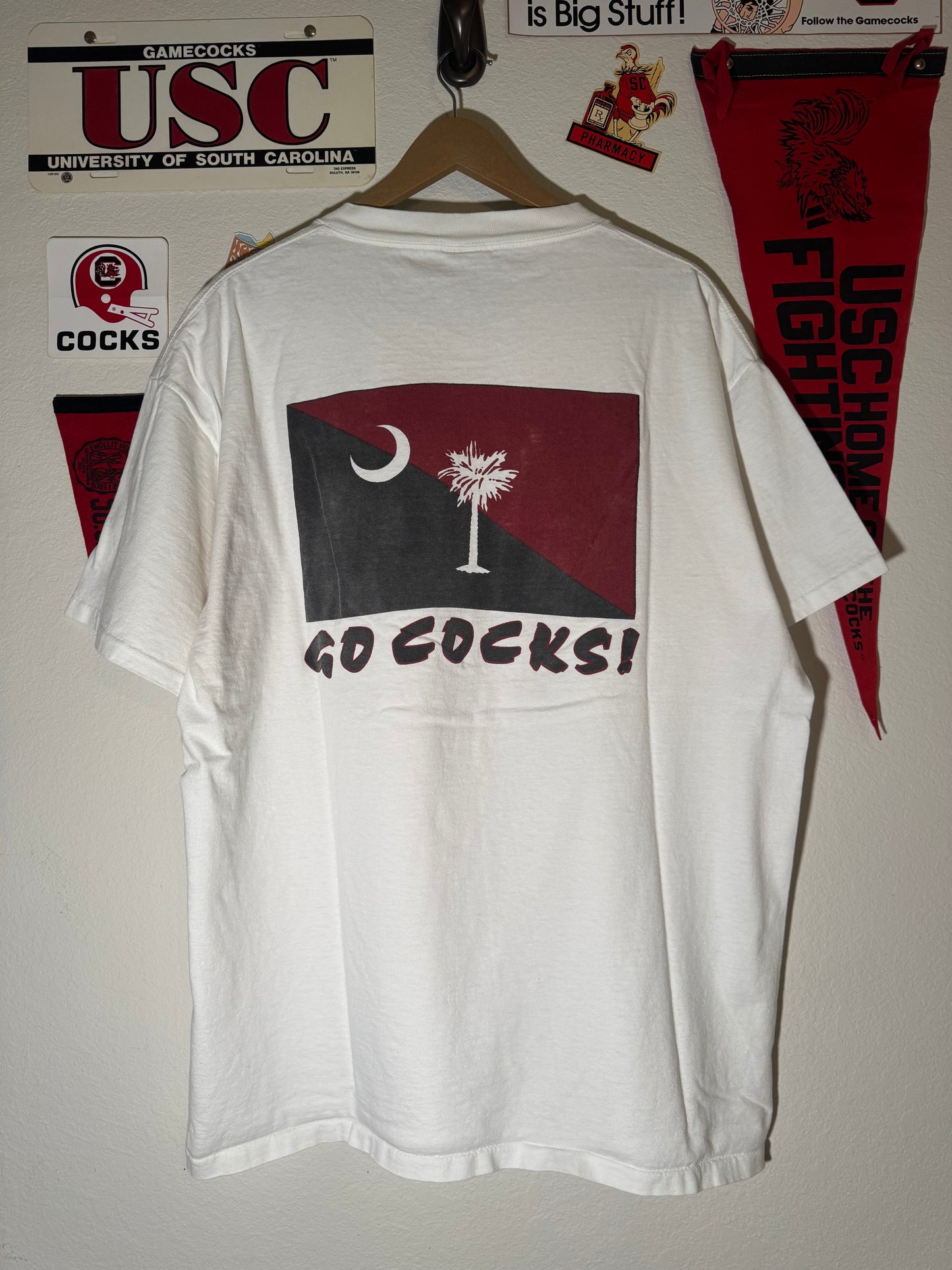 90s Gamecocks Flag Tee