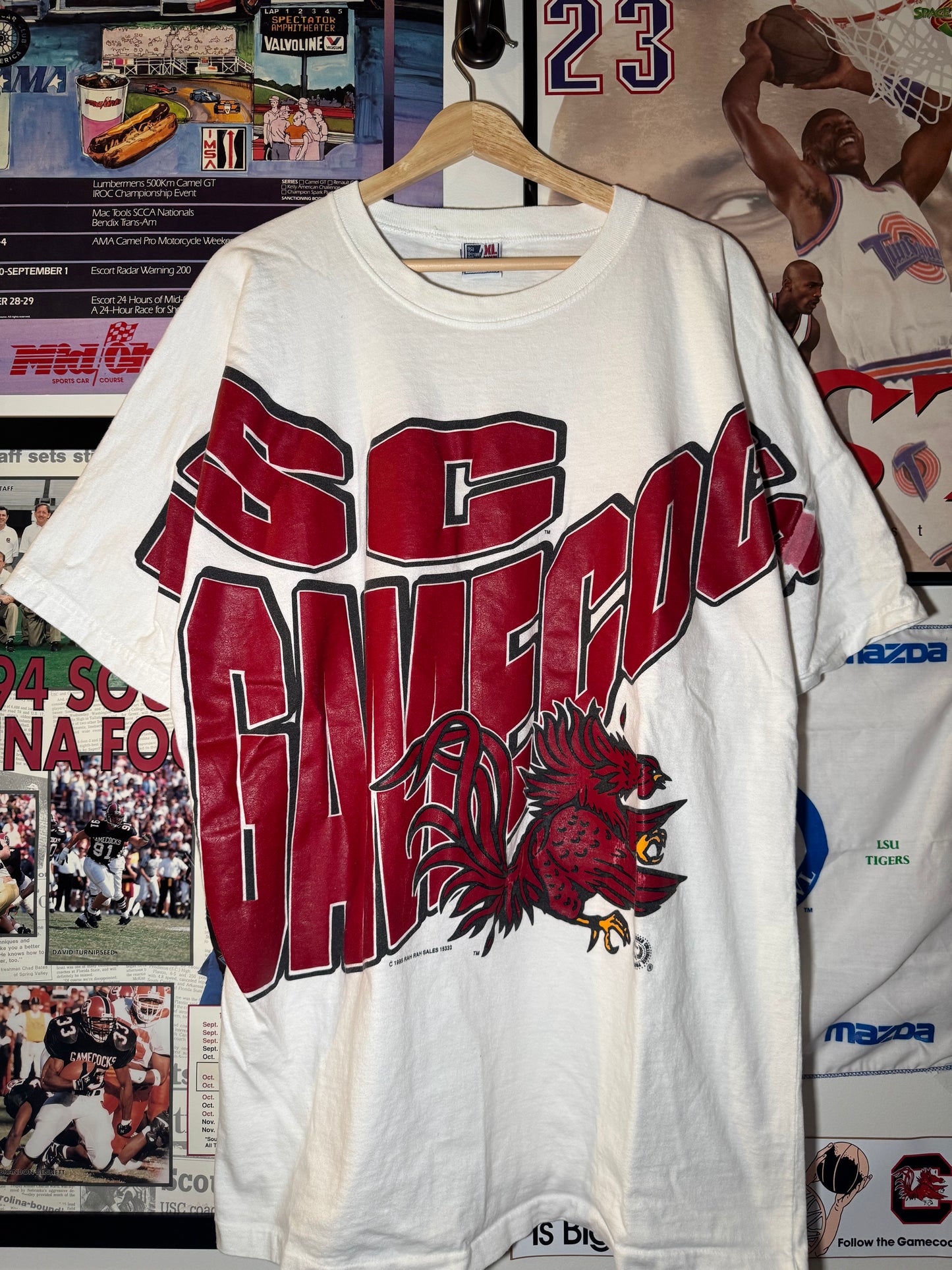 90s USC Gamecock Spellout Tee
