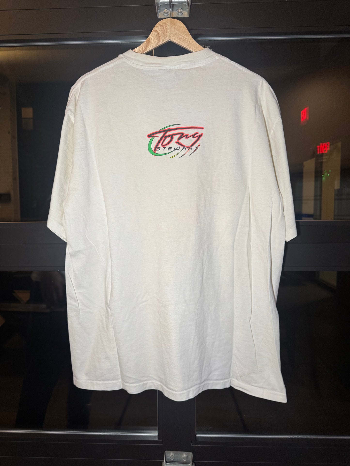 90s Tony Stewart Autographed Tee