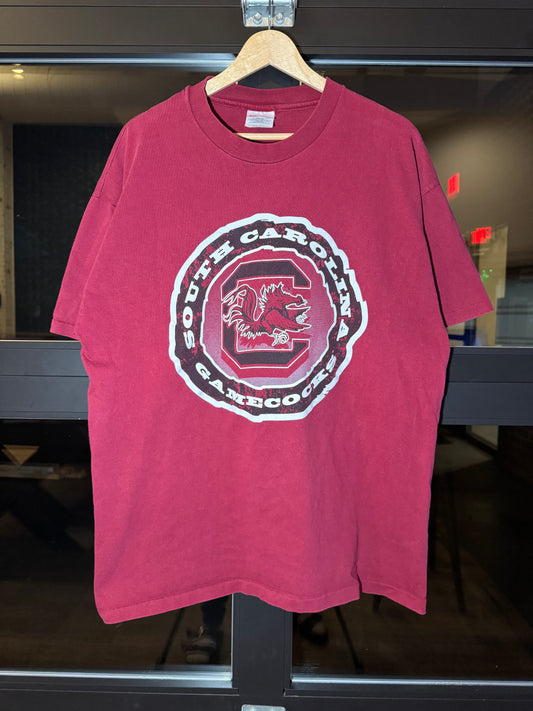 90s S.Carolina Gamecock Circle Tee