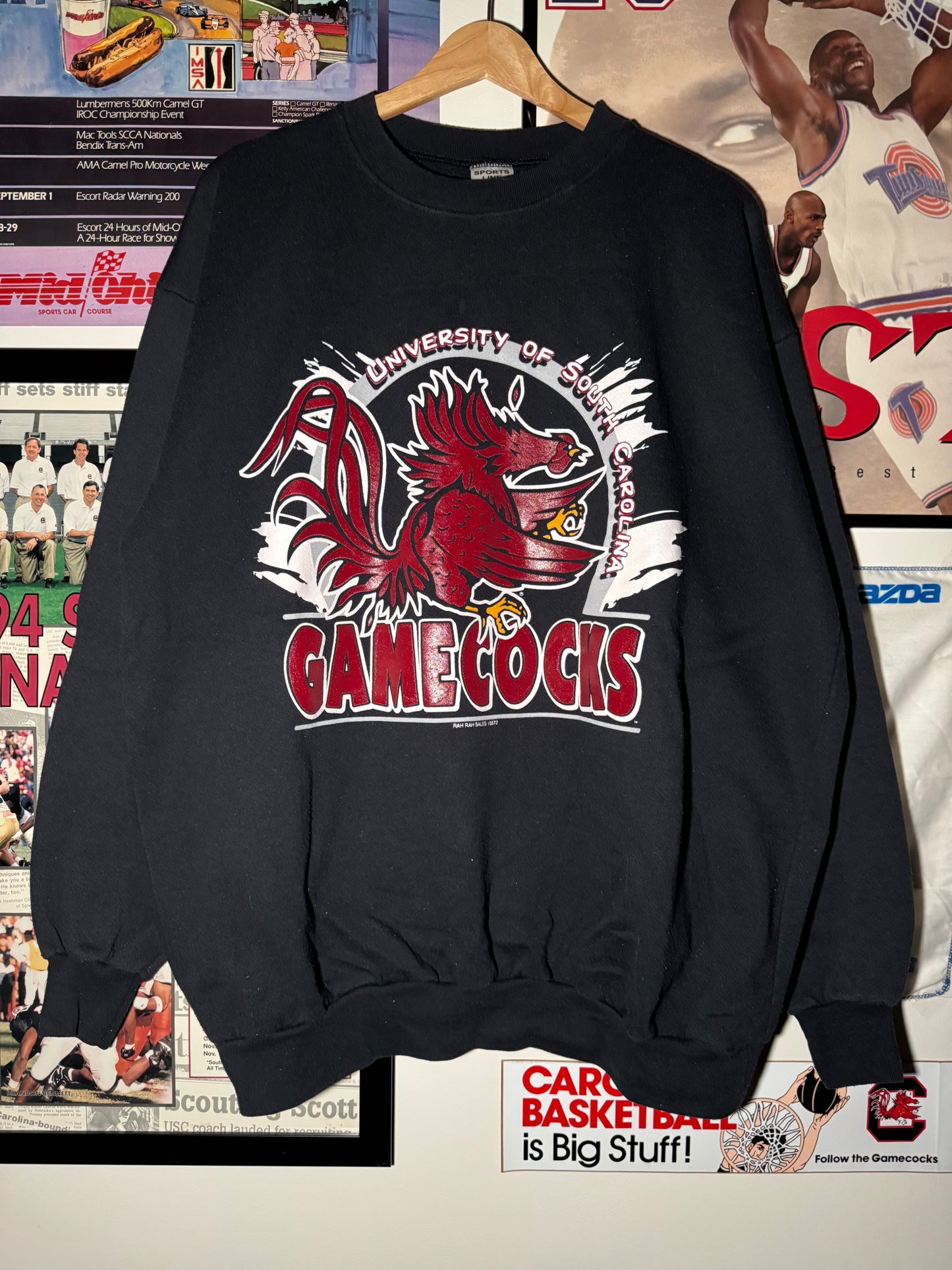 90s Gamecock Big Logo Crewneck